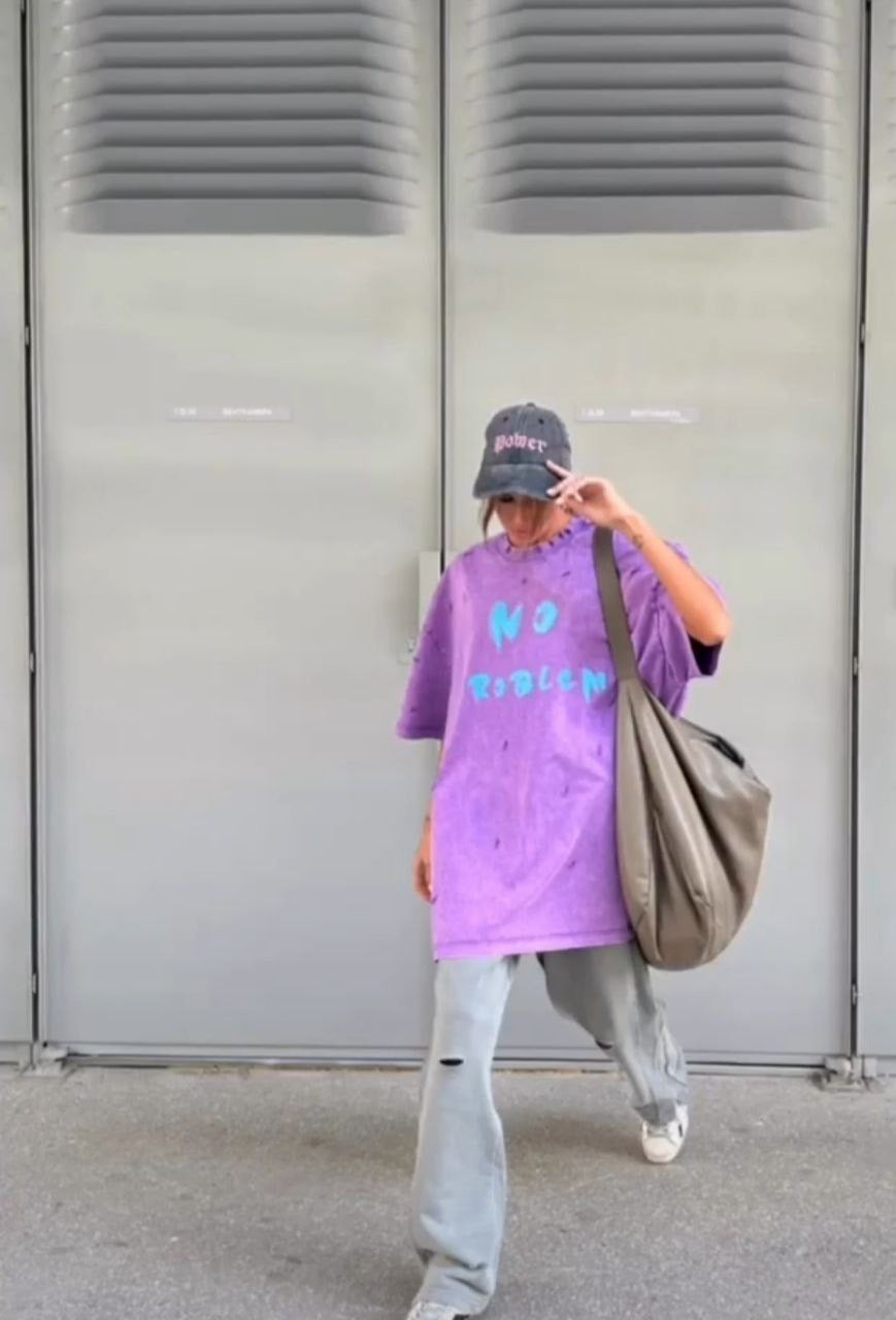No problem oversized t-shirt