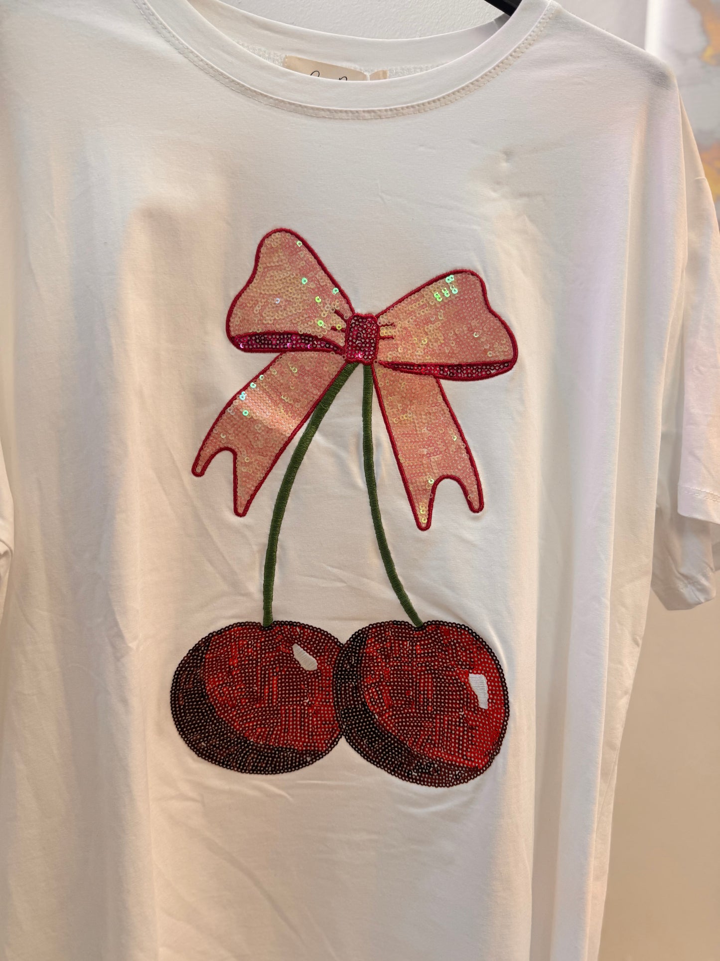 Strass Cherry T-shirt