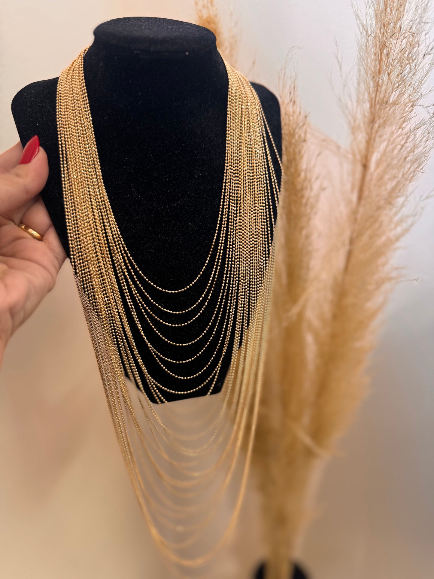 Mega Necklace Gold