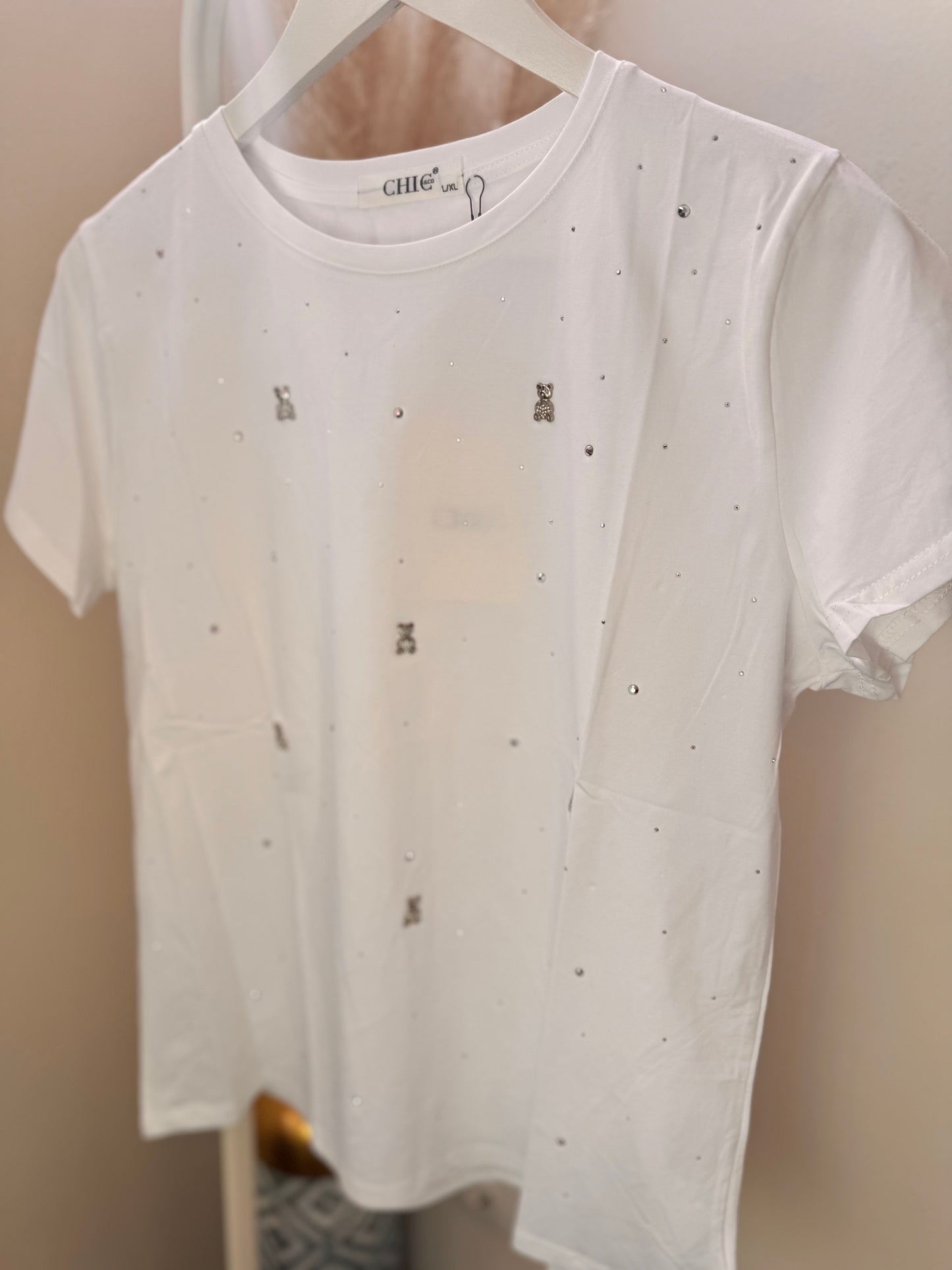 Bear and Strass T-shirt