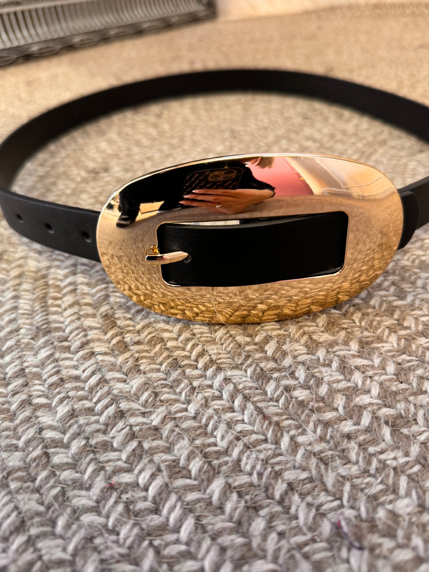 Plus size oval belt