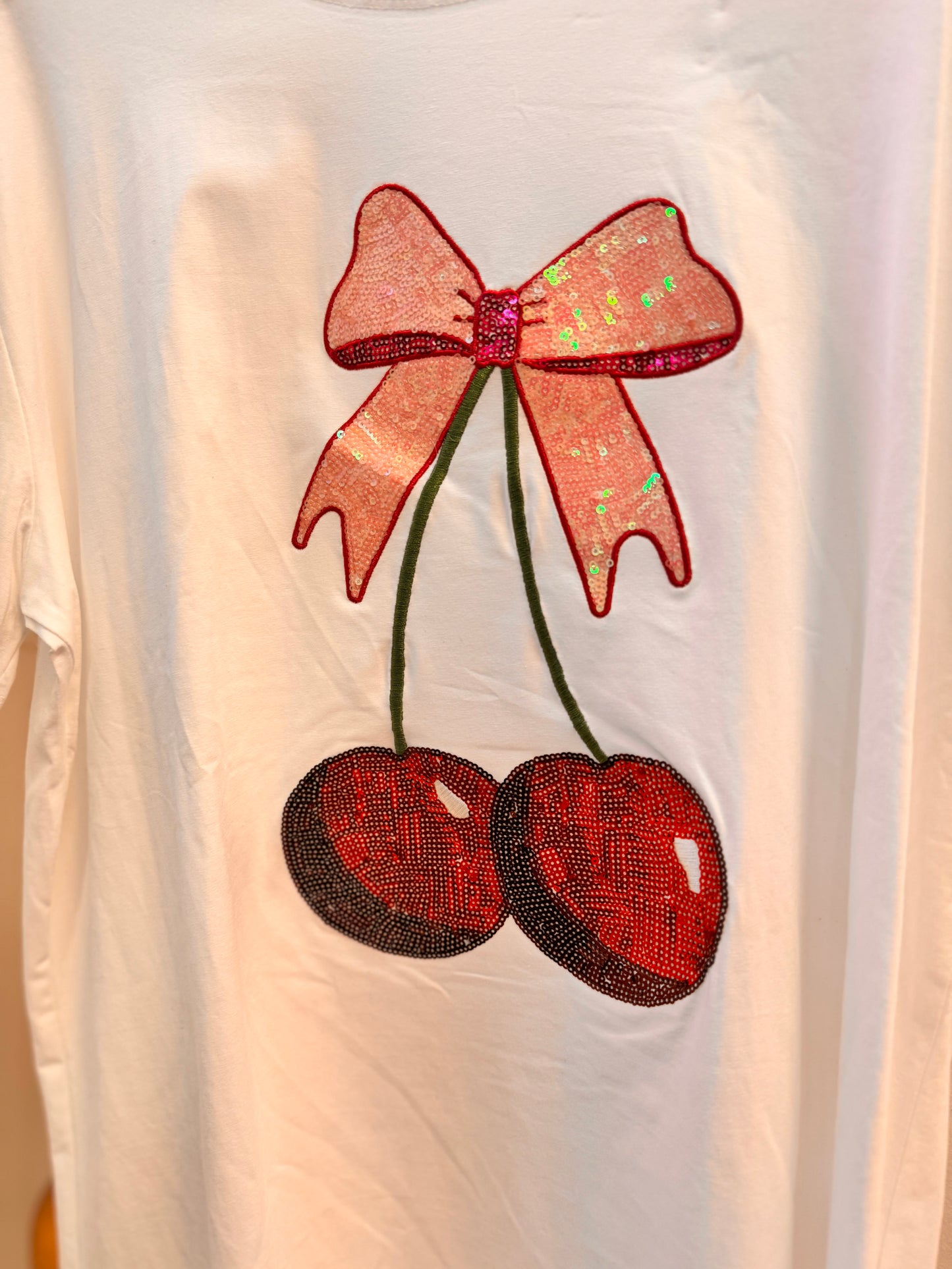 Strass Cherry T-shirt