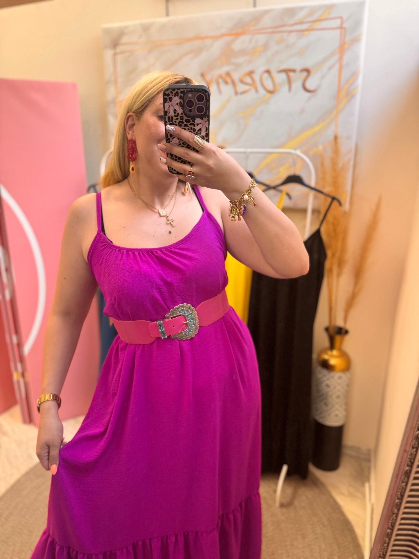 Magenta Ζώνη Λάστιχο