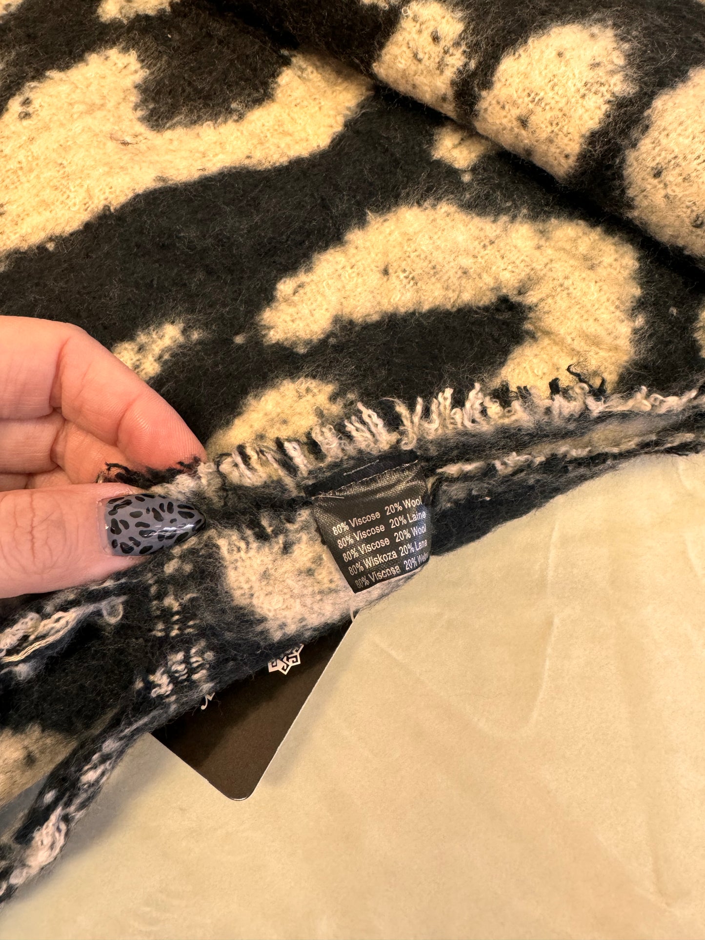 Κασκόλ animal print