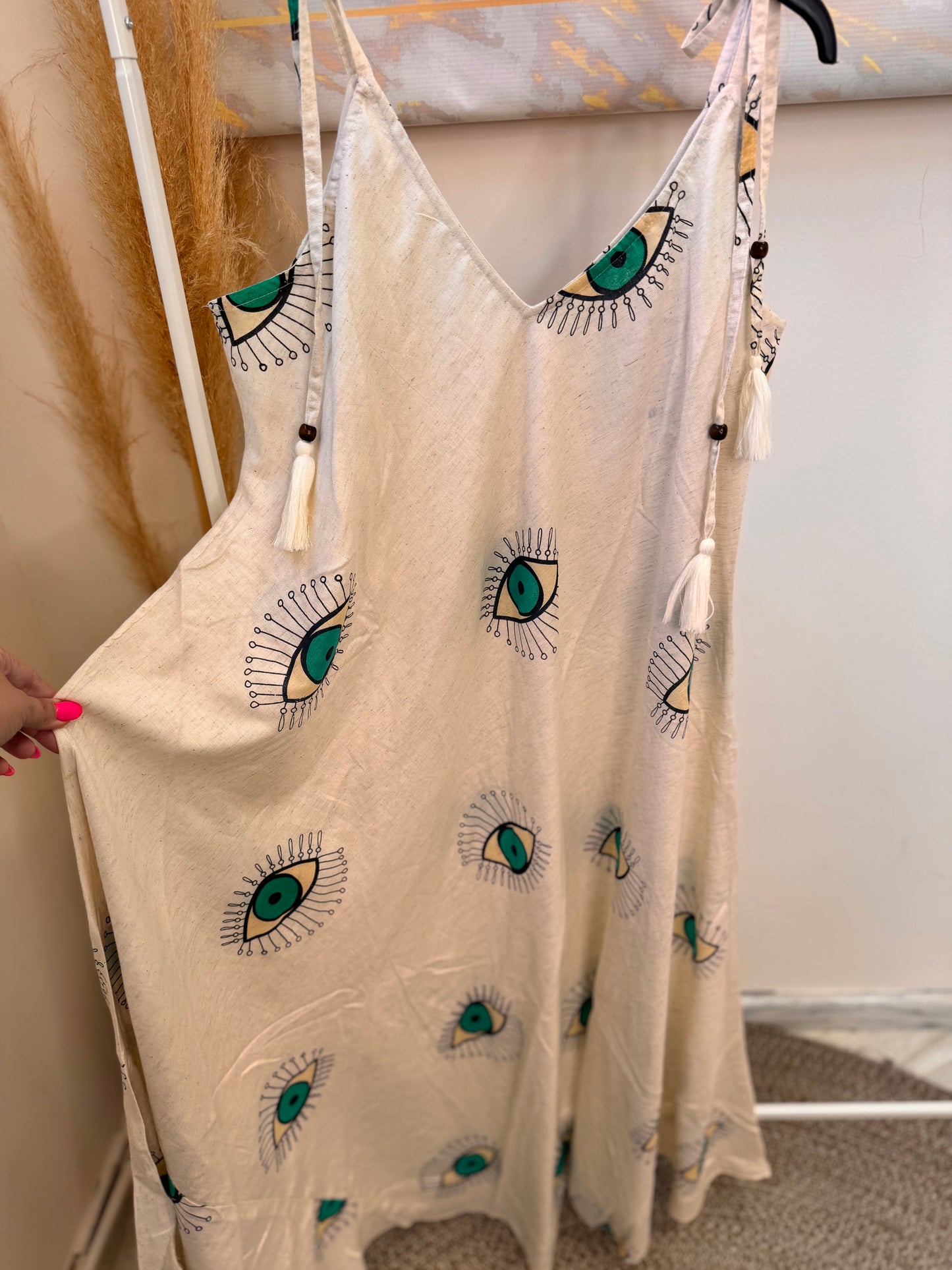 Eye Dress Green