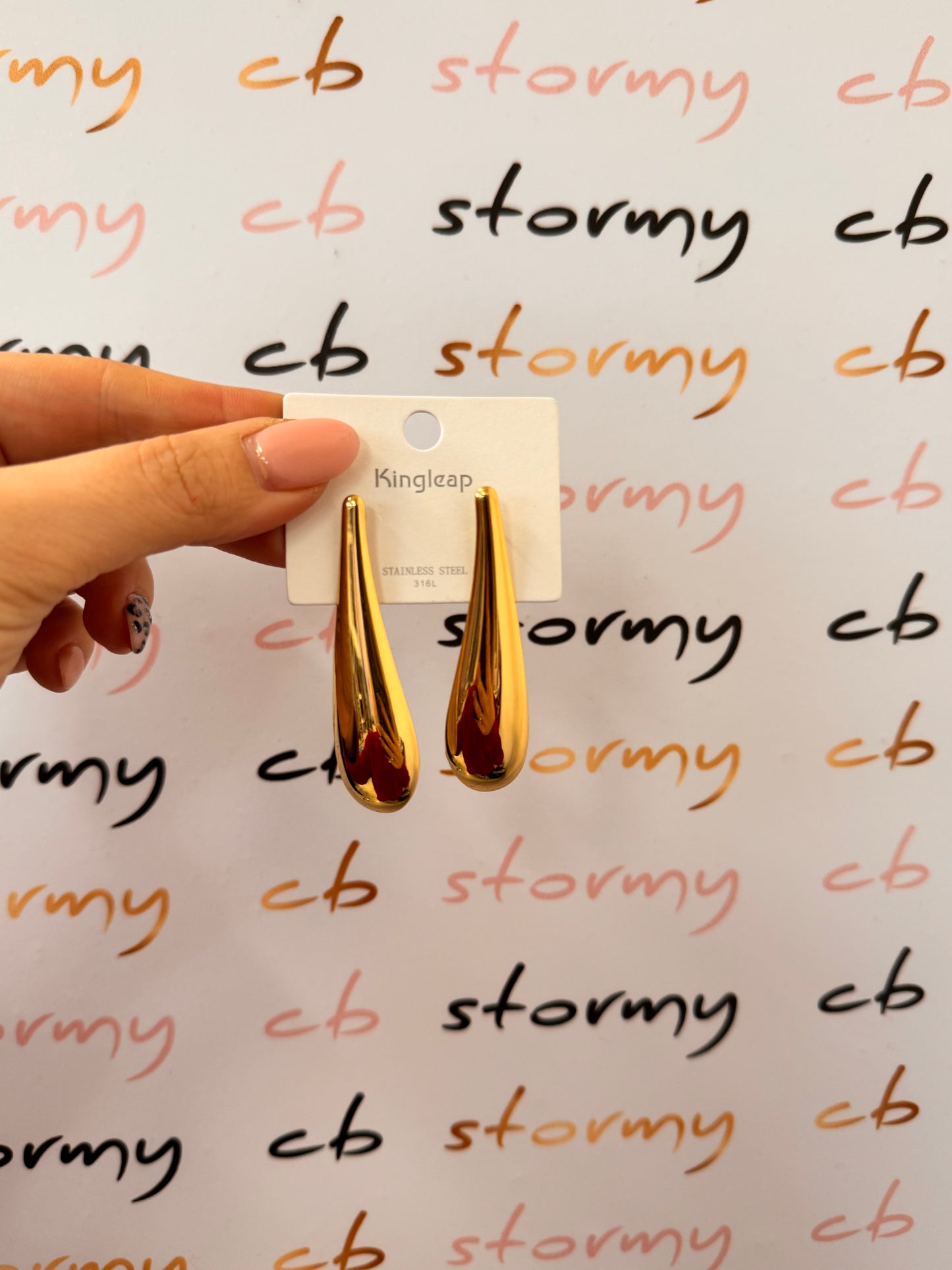 XL Drops Earrings