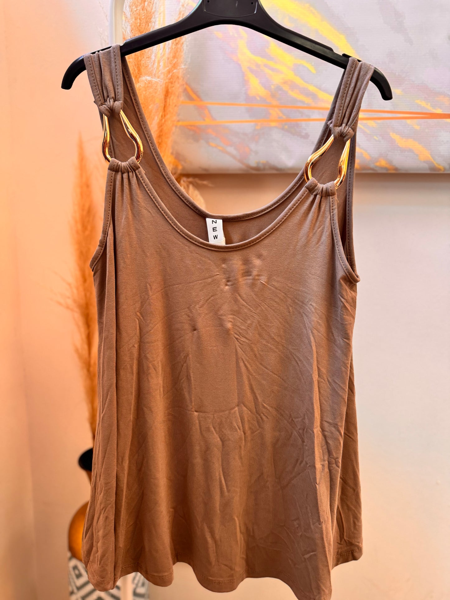 Metalic Gold Top