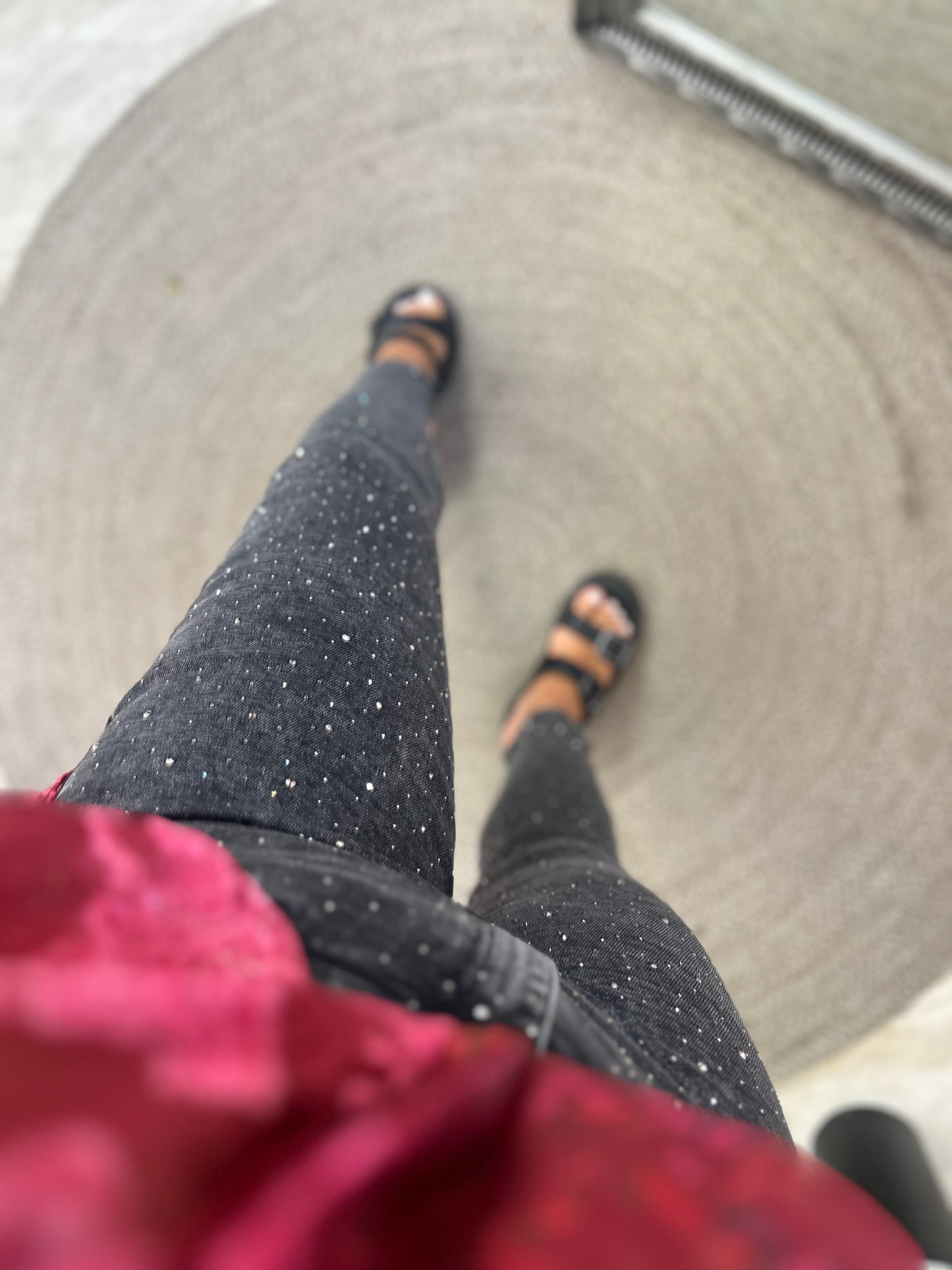 New York Strass Grey Jean
