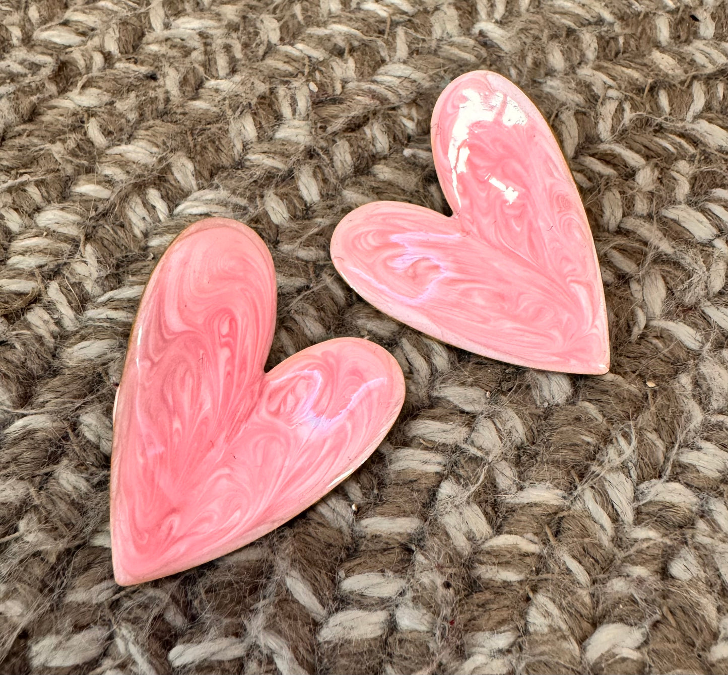 Love Earrings Pink