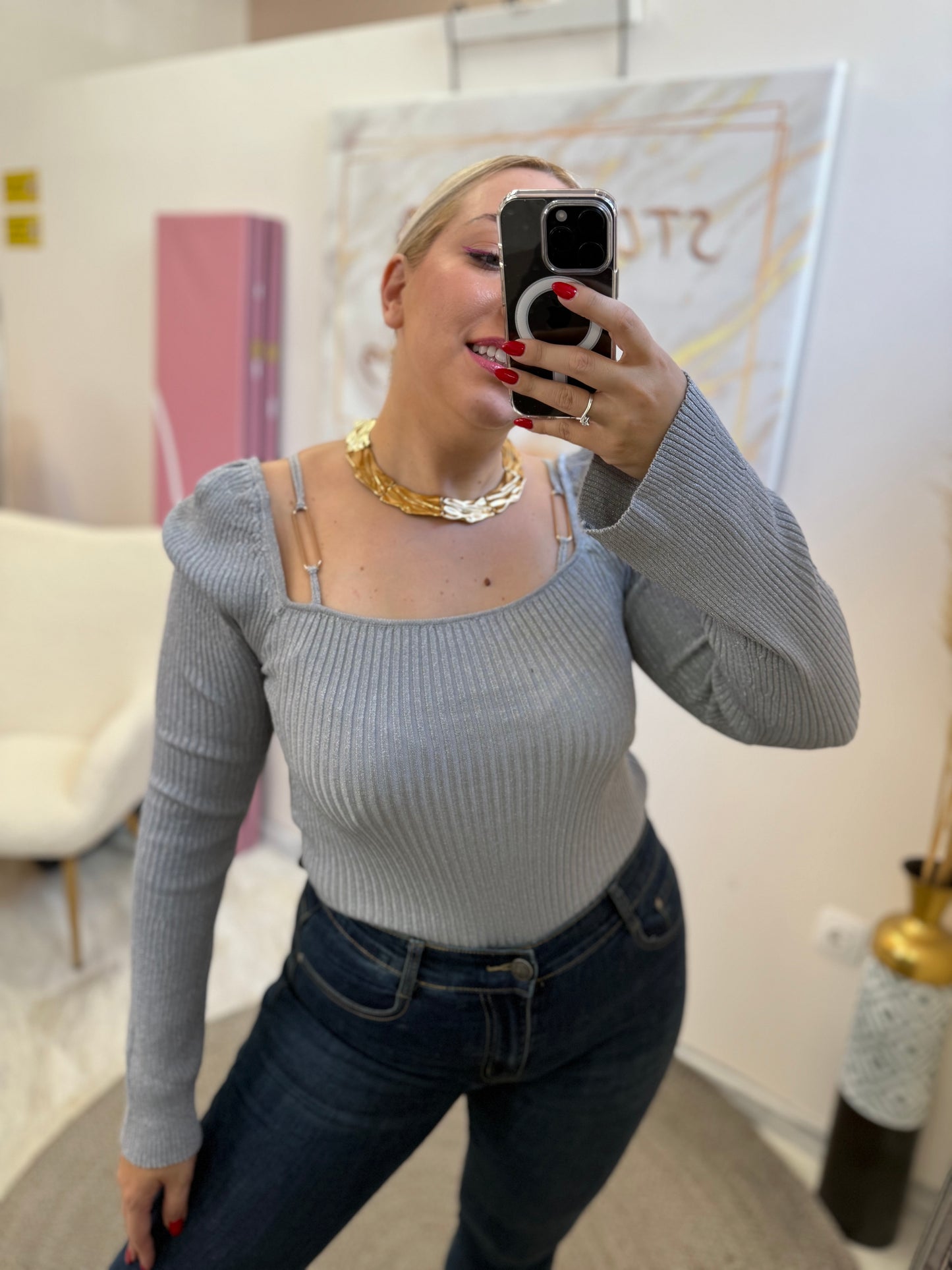 Melly Lurex Shirt