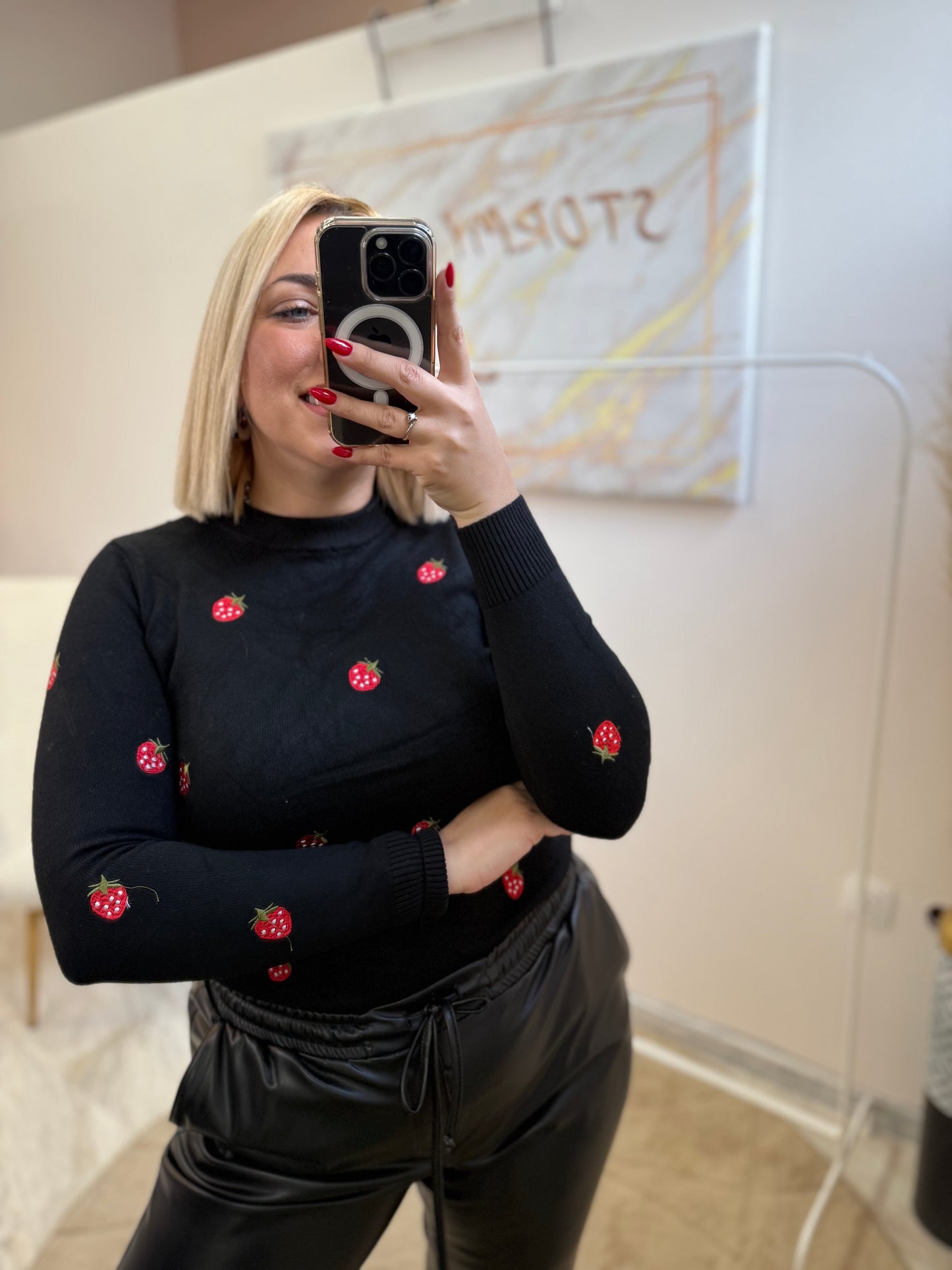 Strawberry 🍓 Butter Knit