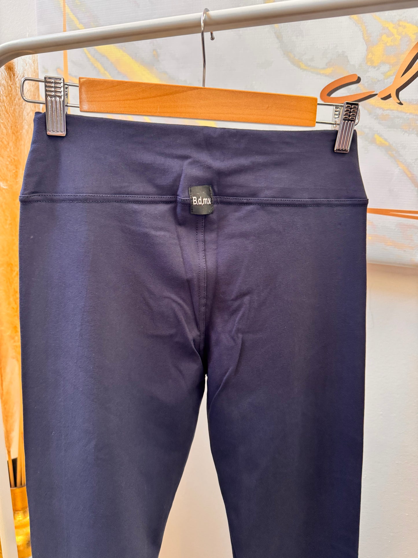 Konnie Dark Blue Elastic Pant