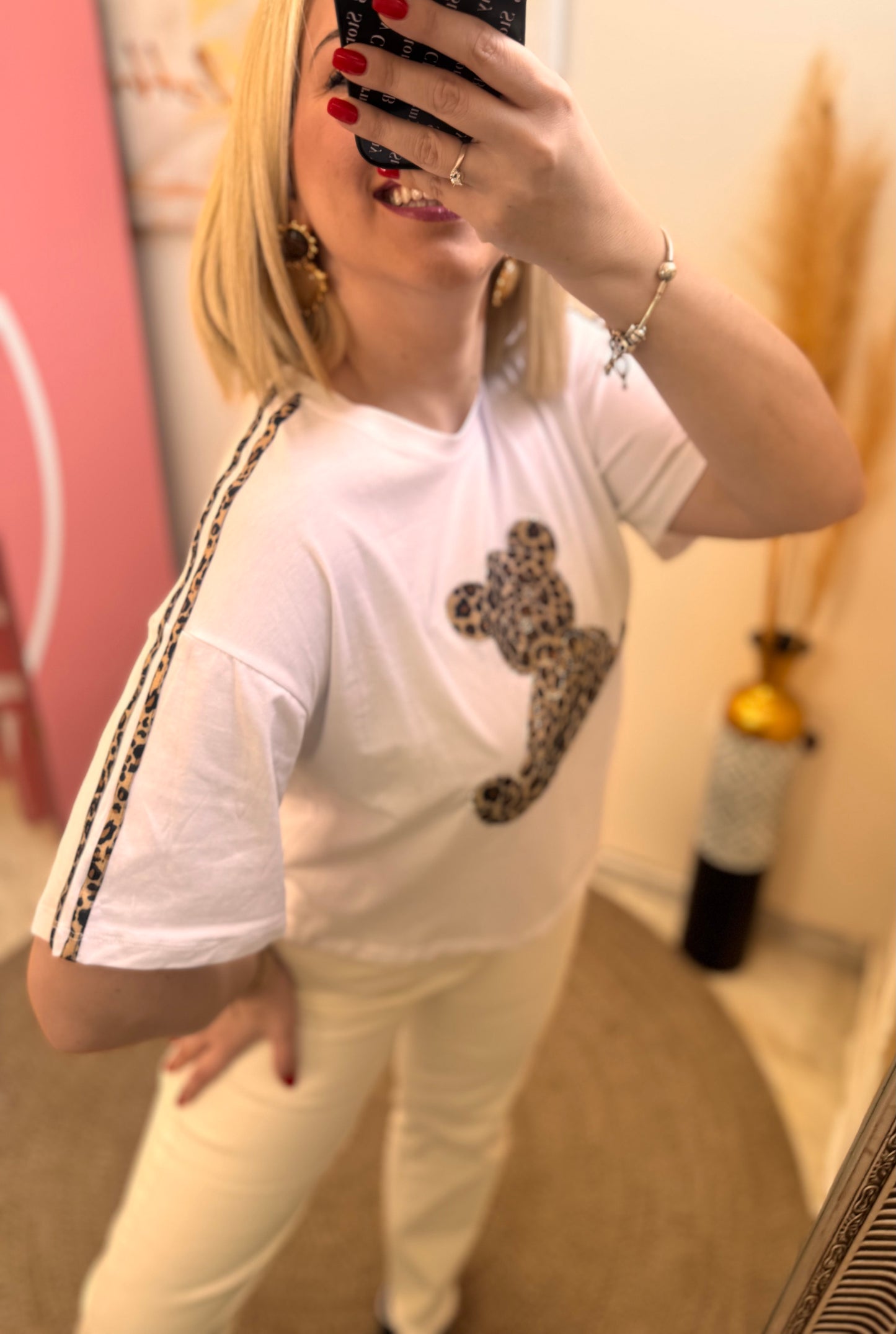 Leopard Bear T-shirt