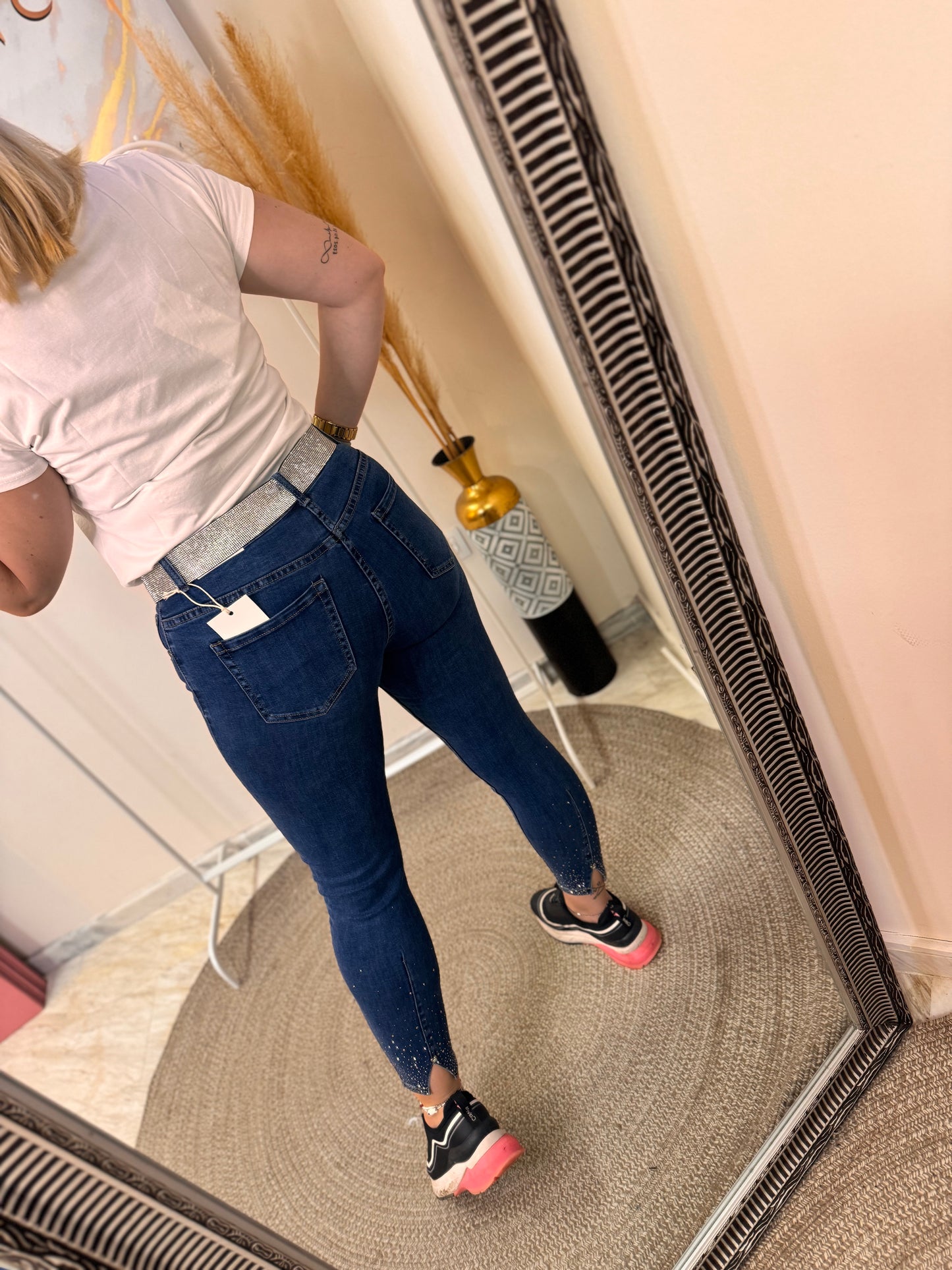 Butterfly Skinny Jean