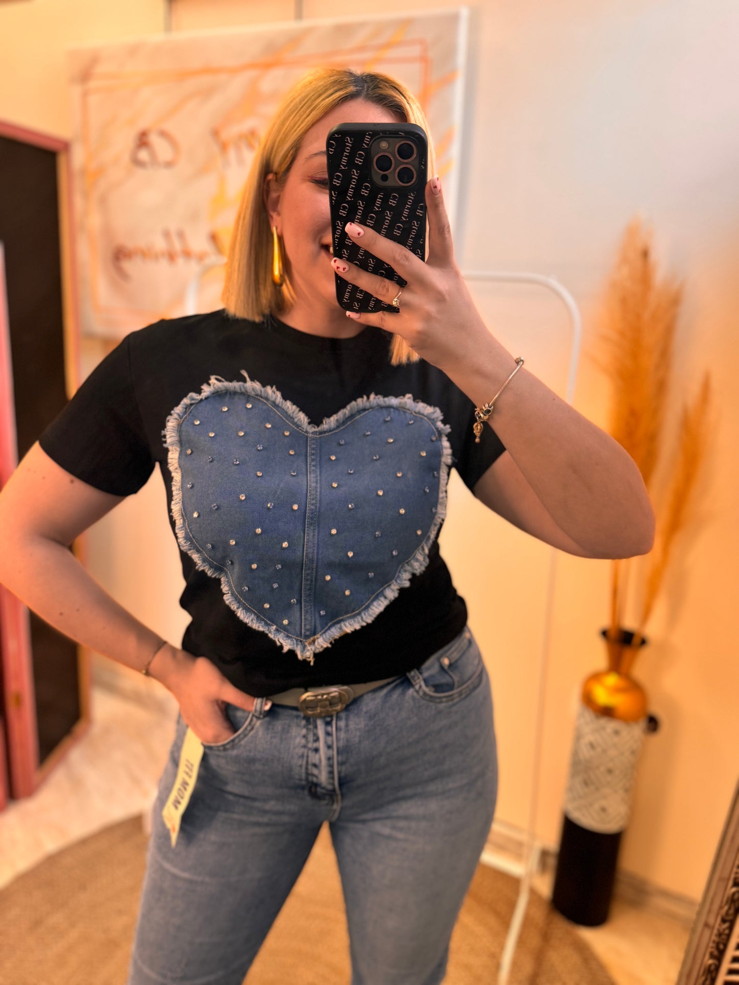 Jean Heart T-shirt