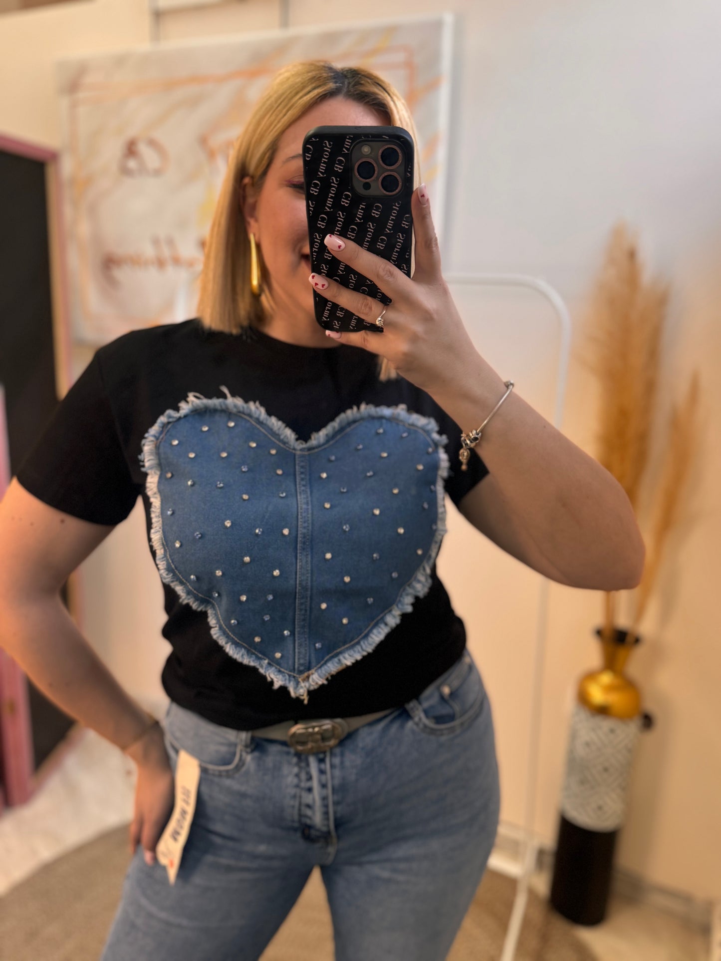 Jean Heart T-shirt