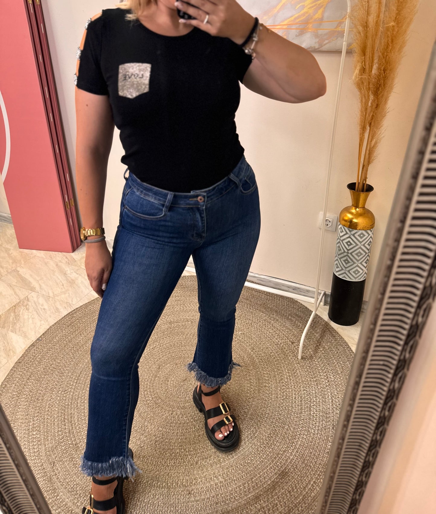 Elina Blue Jean Elastic