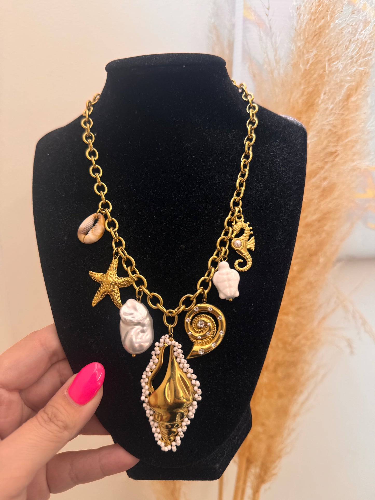 Gold Sea Necklace