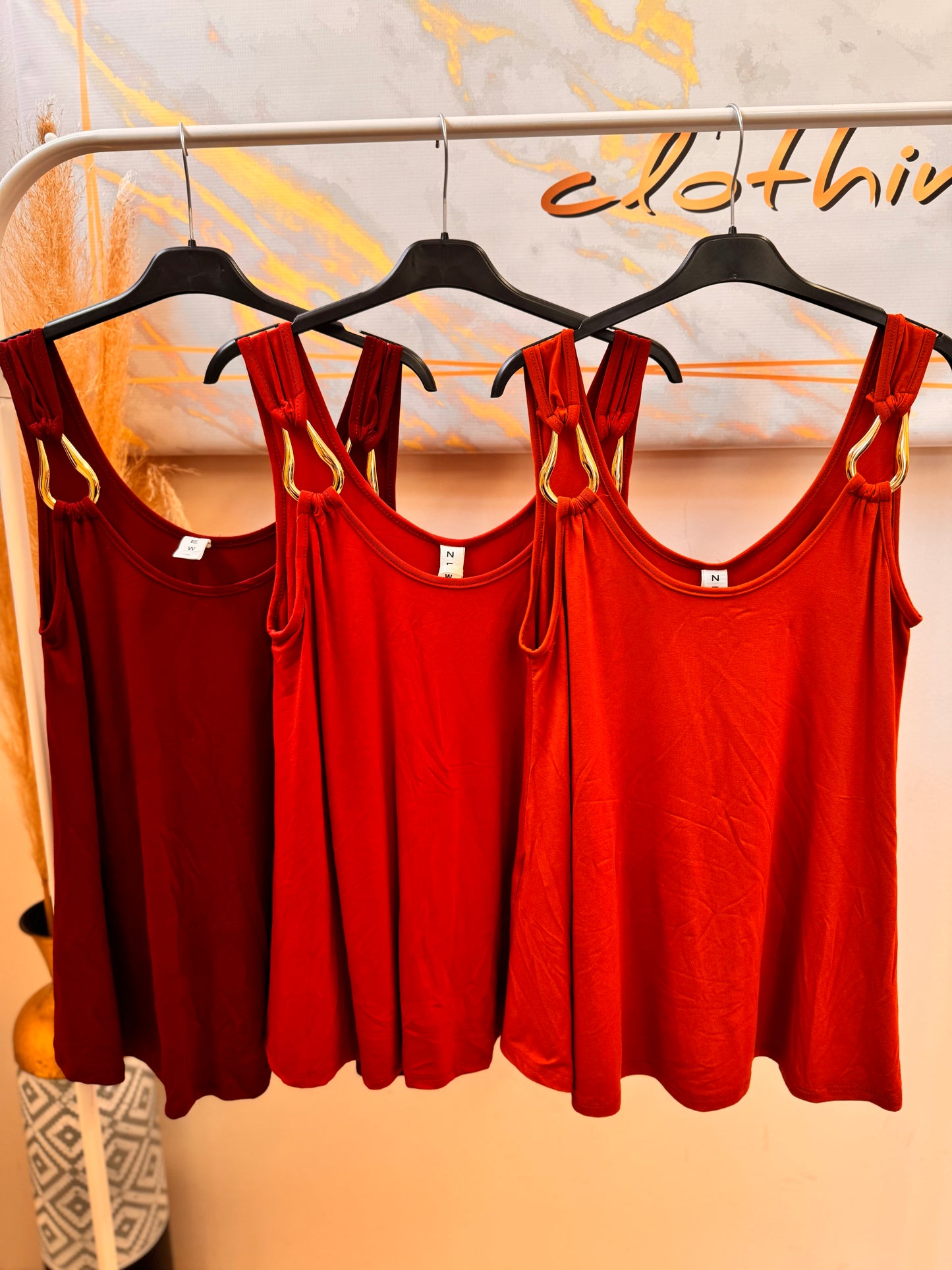 Metalic Gold Top