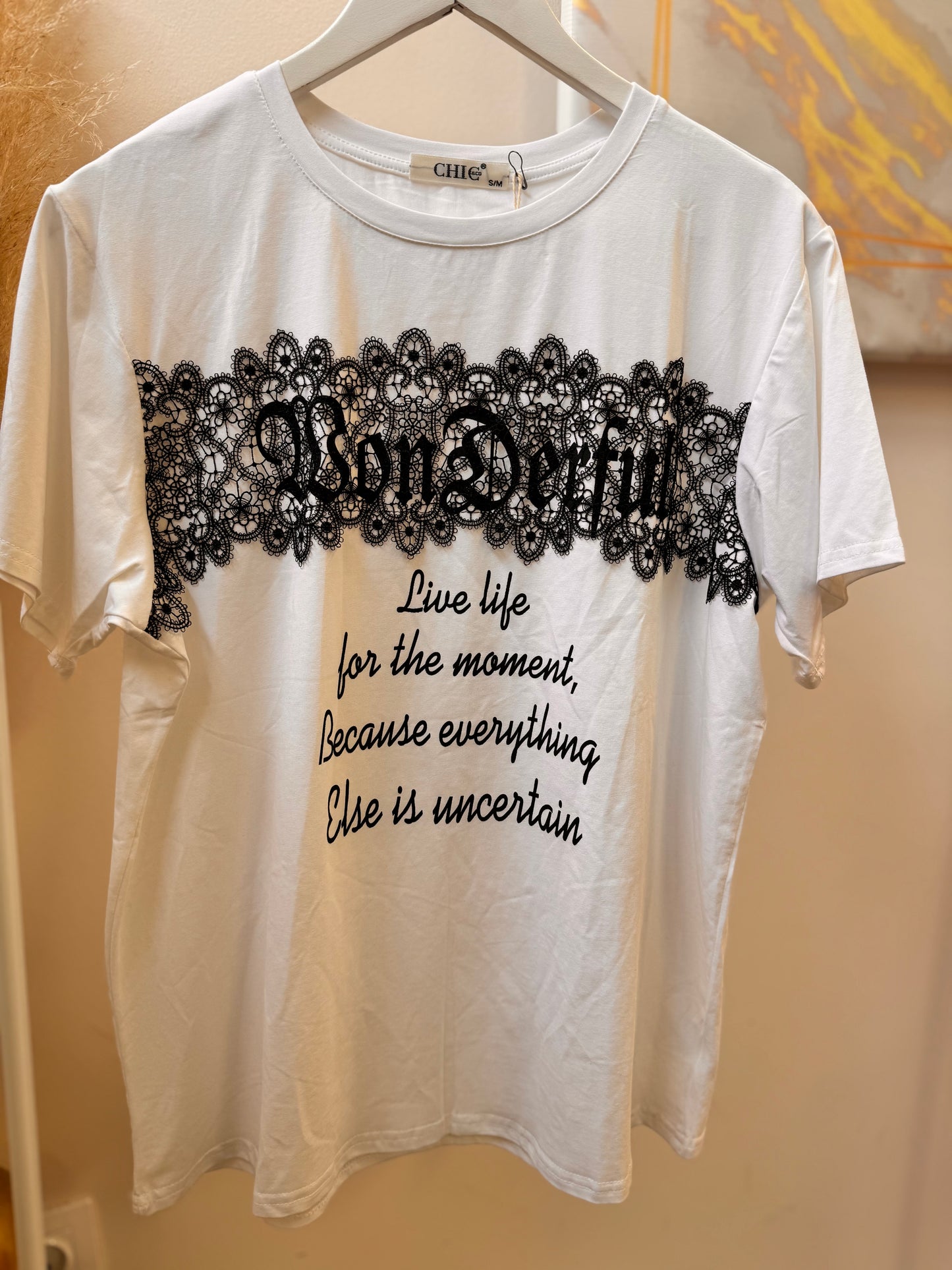 Lace T-shirt