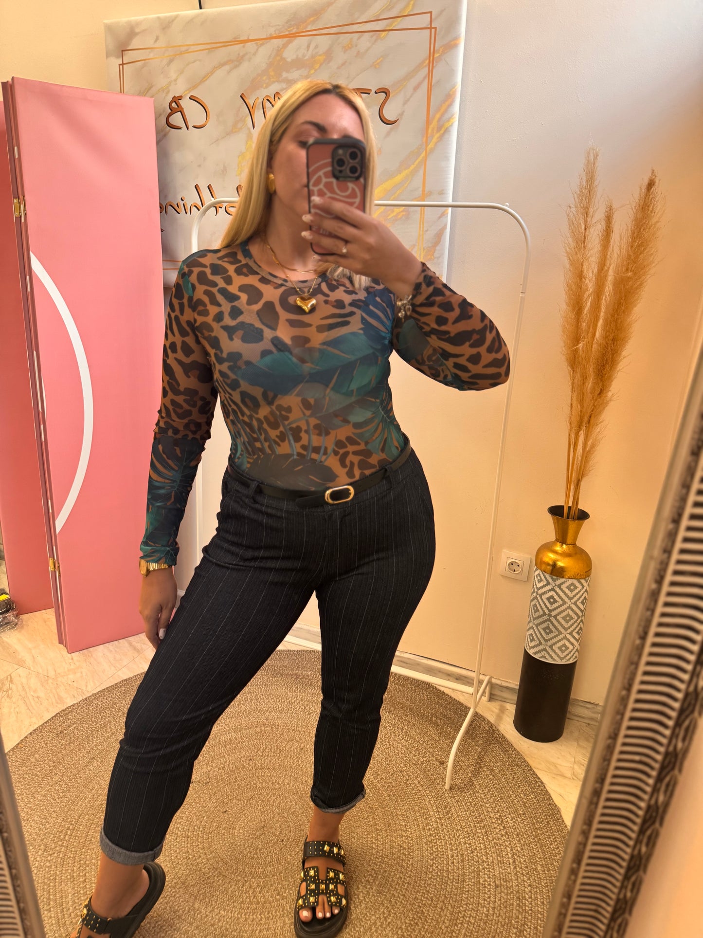 Body Leopard Petrol