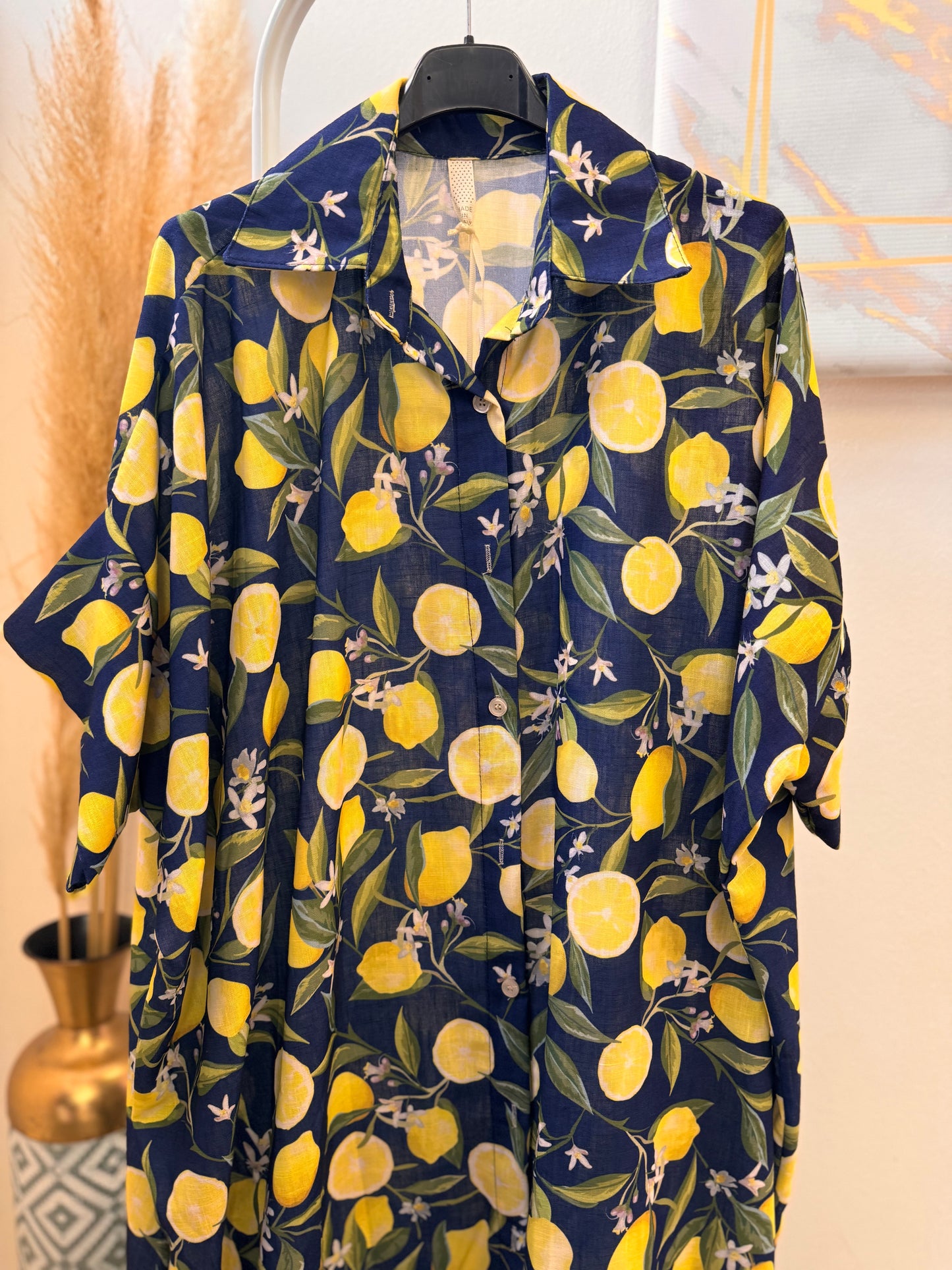 Lemon 🍋 Plus Size Dress Blue