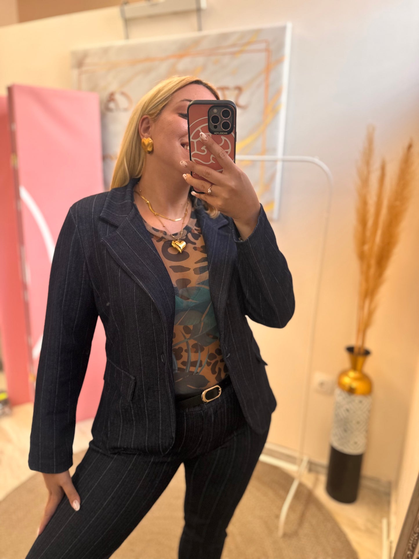 Office Jacket Blue