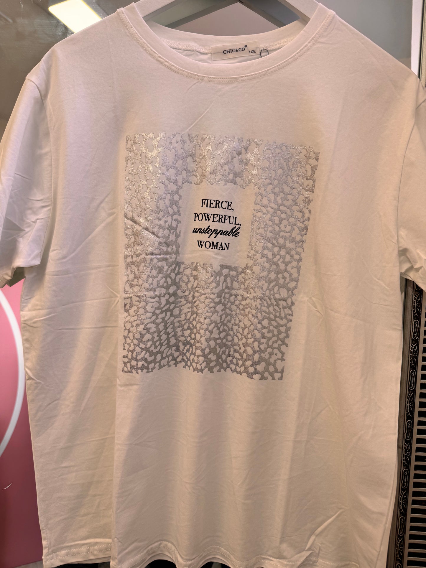 Silver Leopard T-shirt