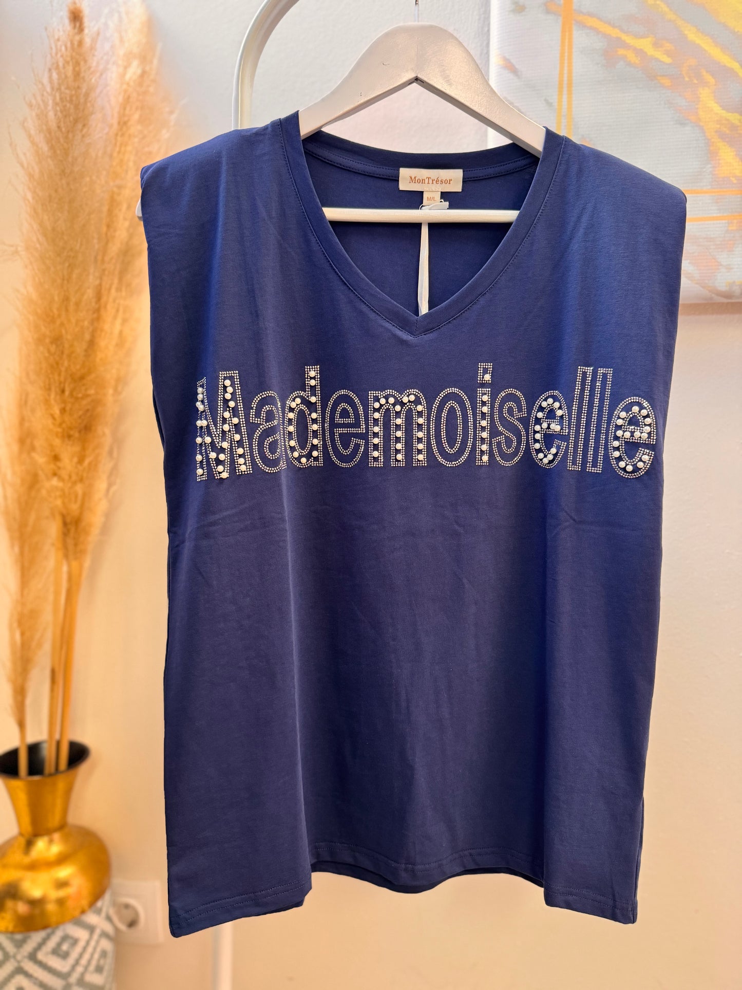 V Strass T-shirt