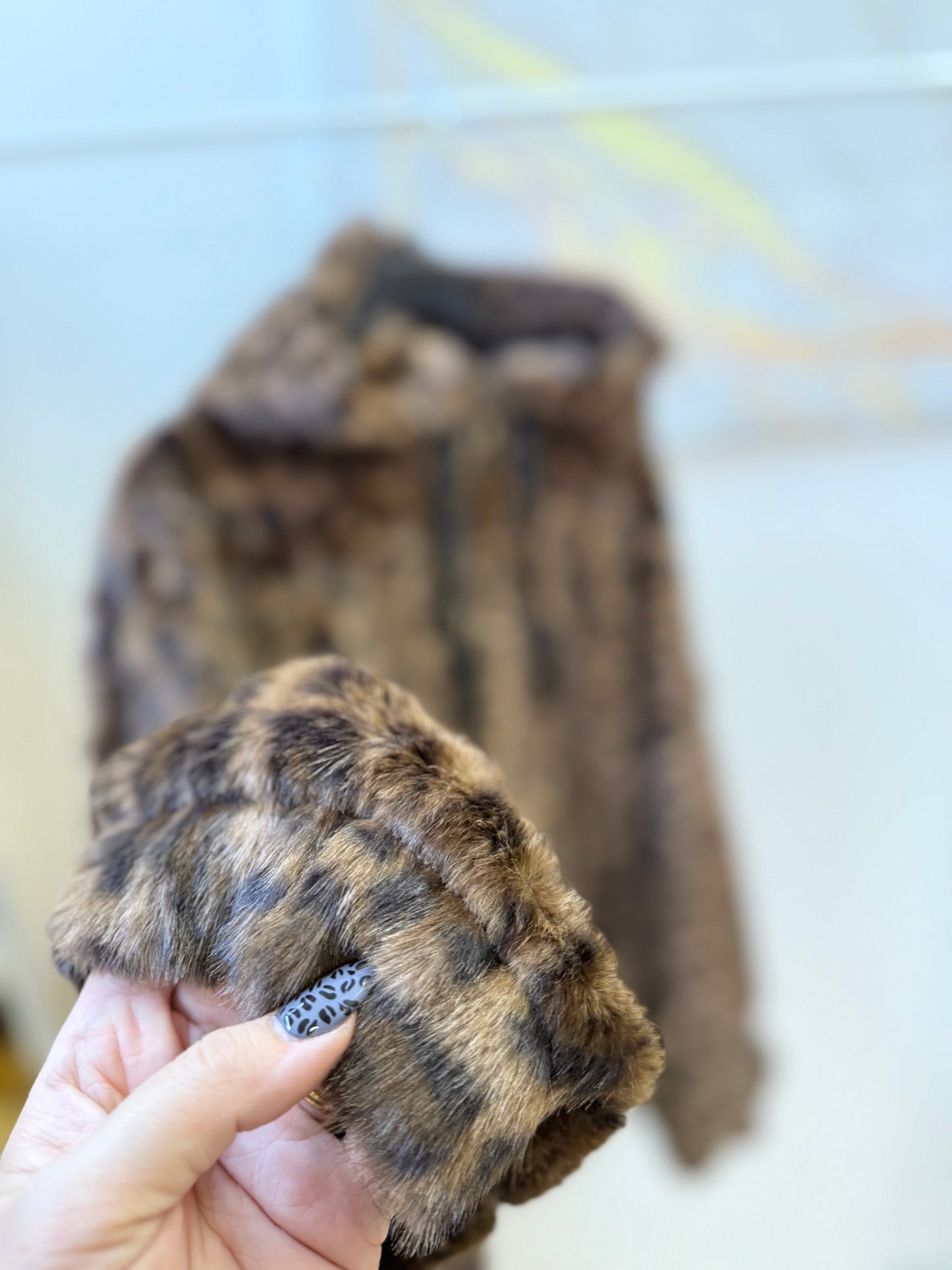 Leopard Fur Jacket