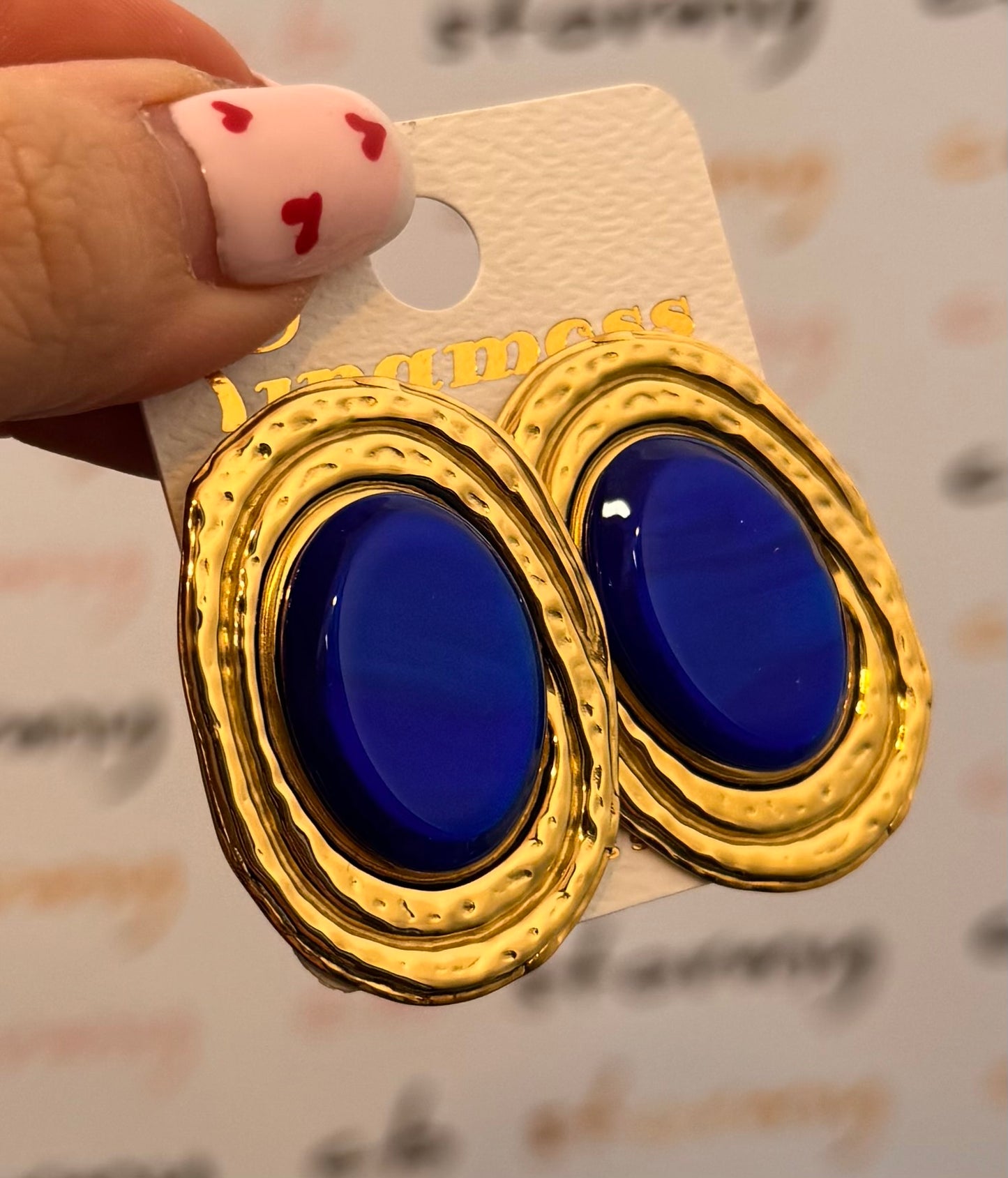 Dianna Earrings Blue