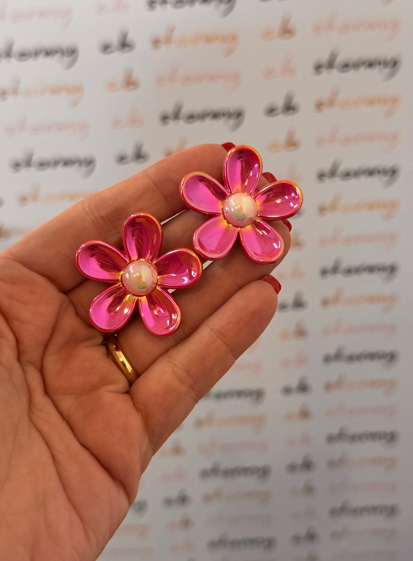 Daisy Pearl Earrings