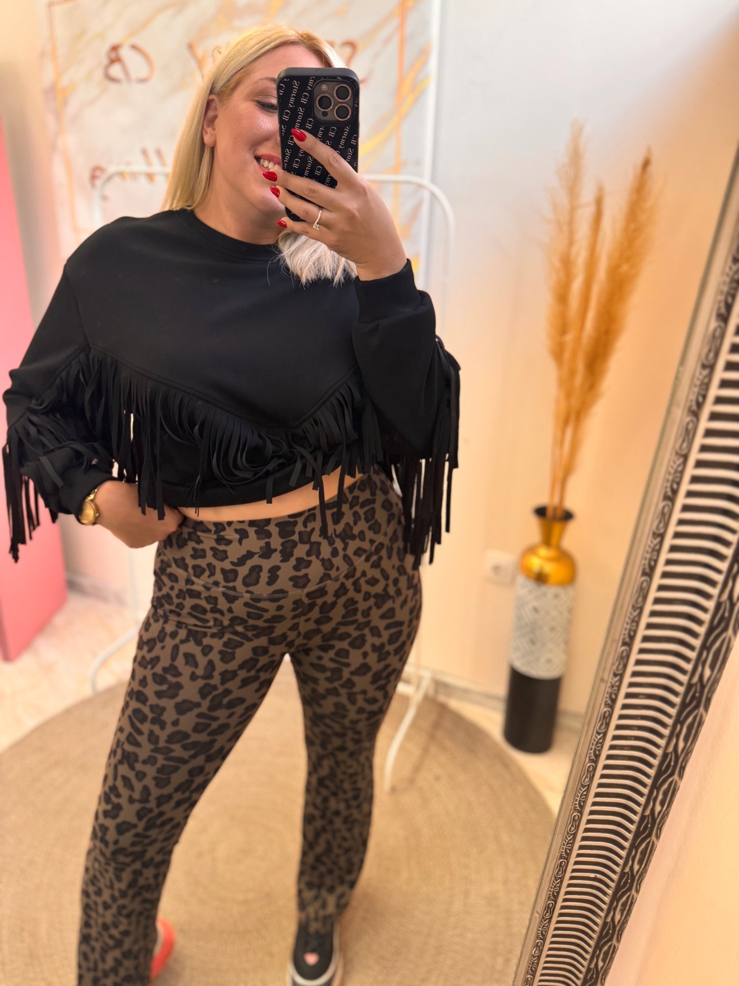 Leopard Brown Κολανοπαντελονι