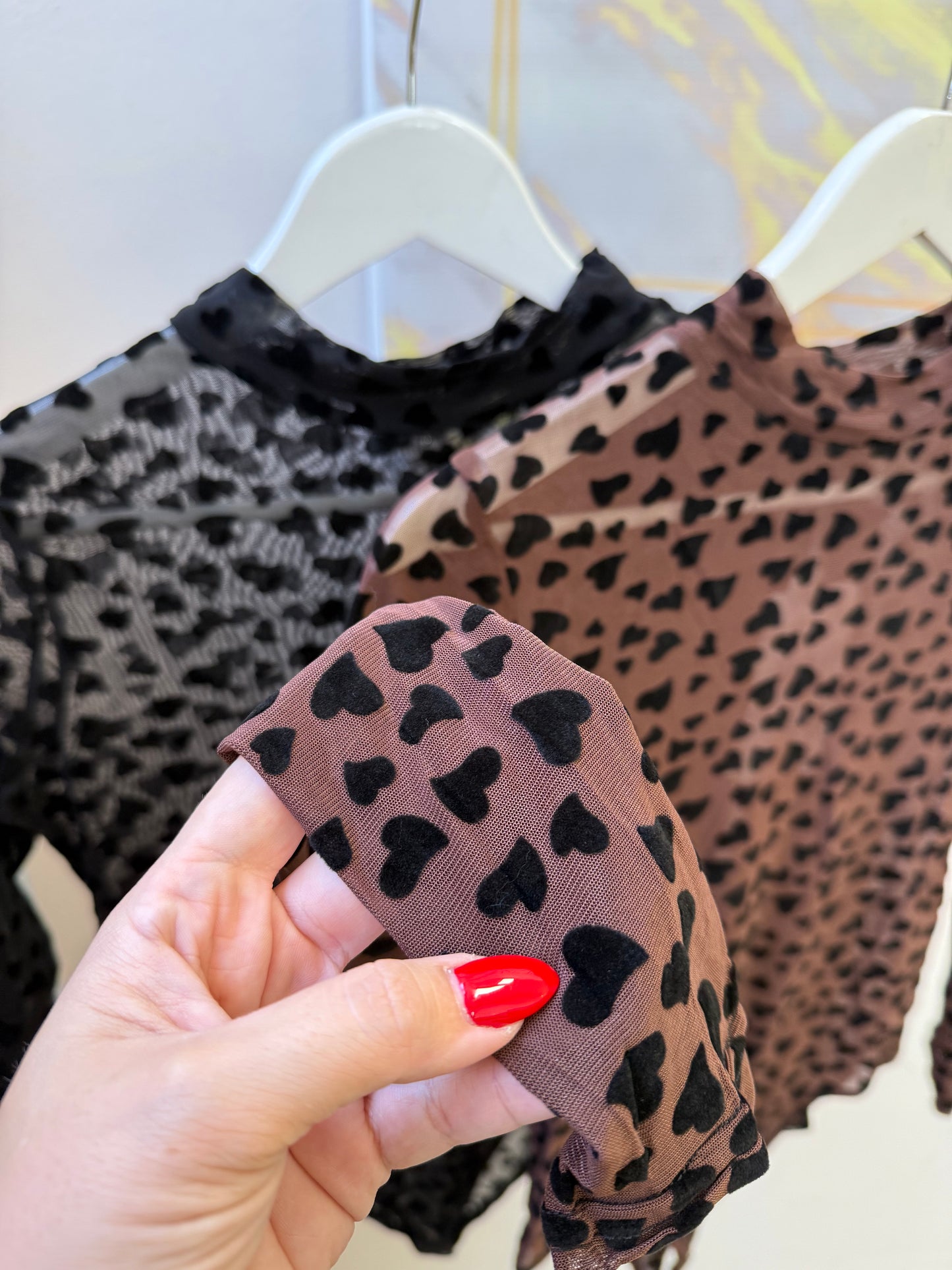 Velvet hearts body