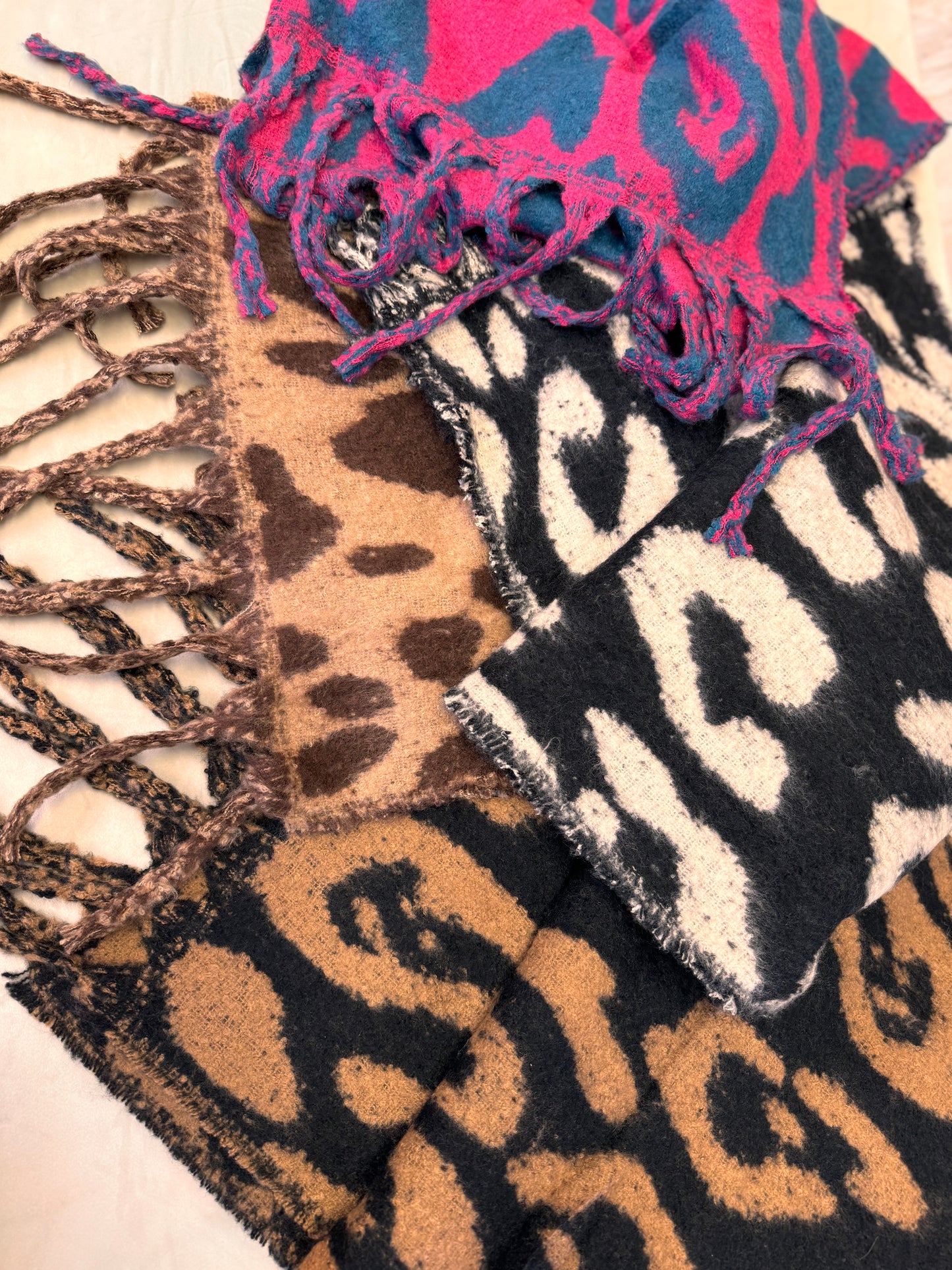 Κασκόλ animal print
