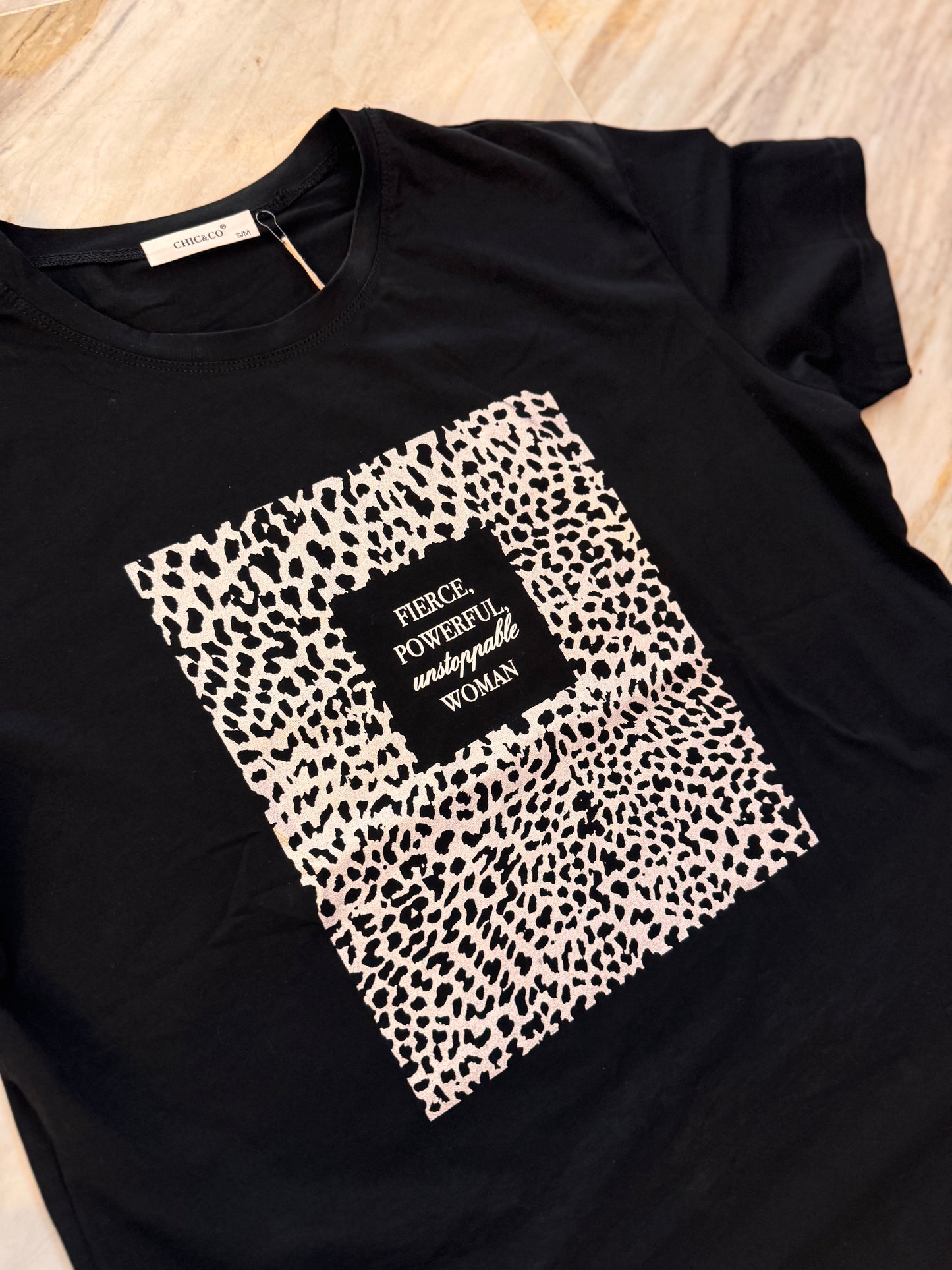 Silver Leopard T-shirt