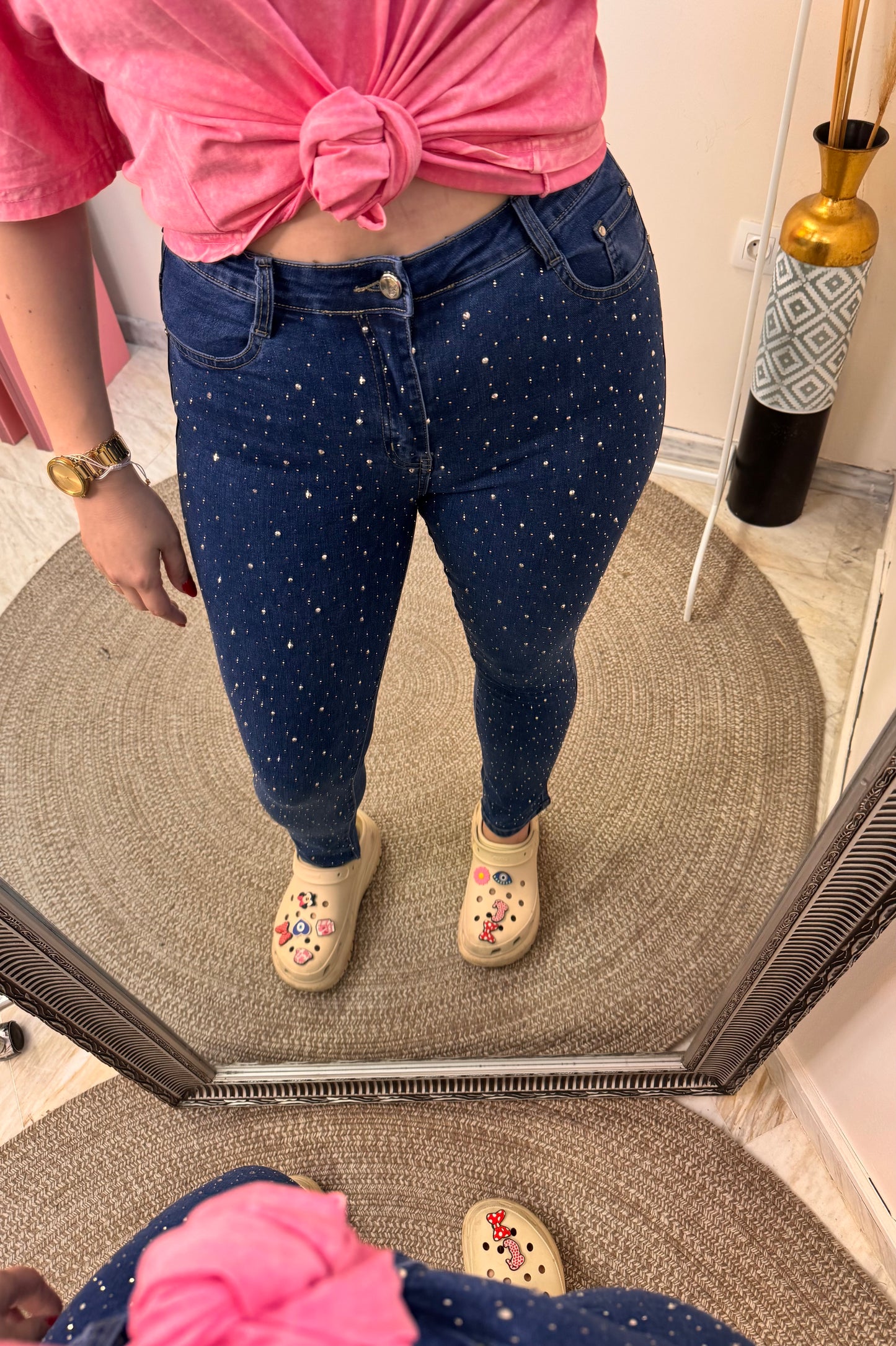 Lydia Strass Plus Size Jean