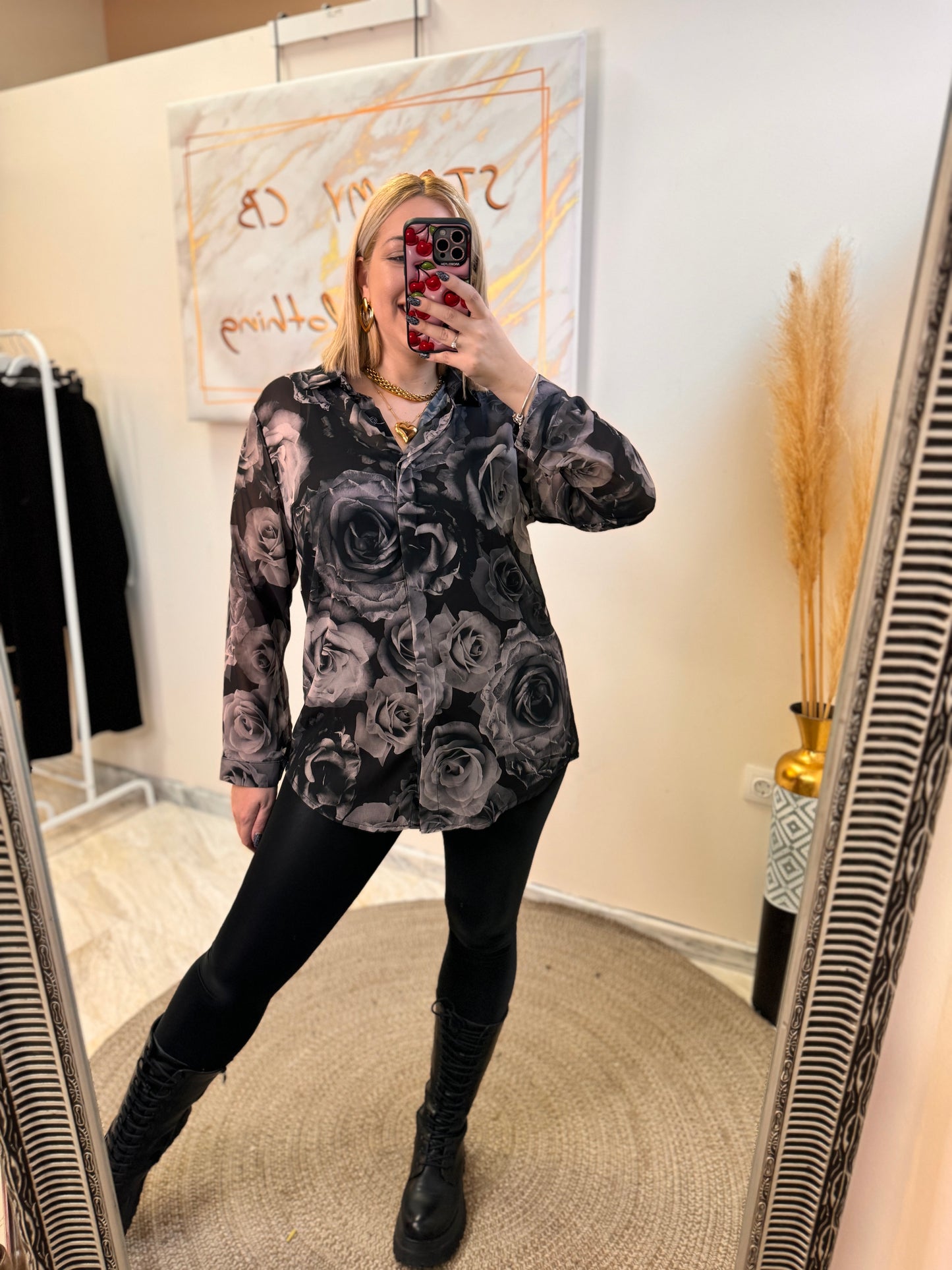 Big Flowers Shirt