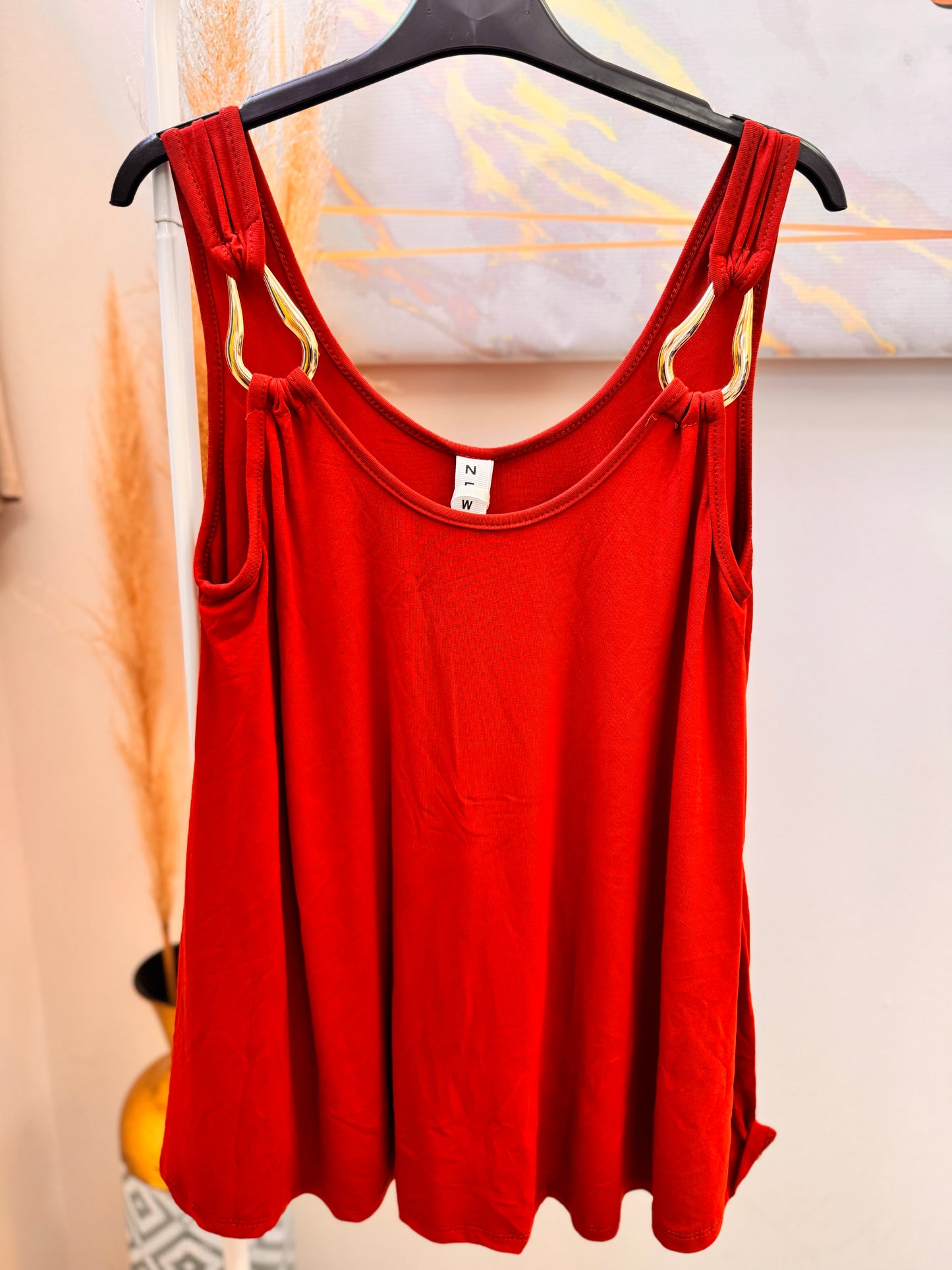 Metalic Gold Top