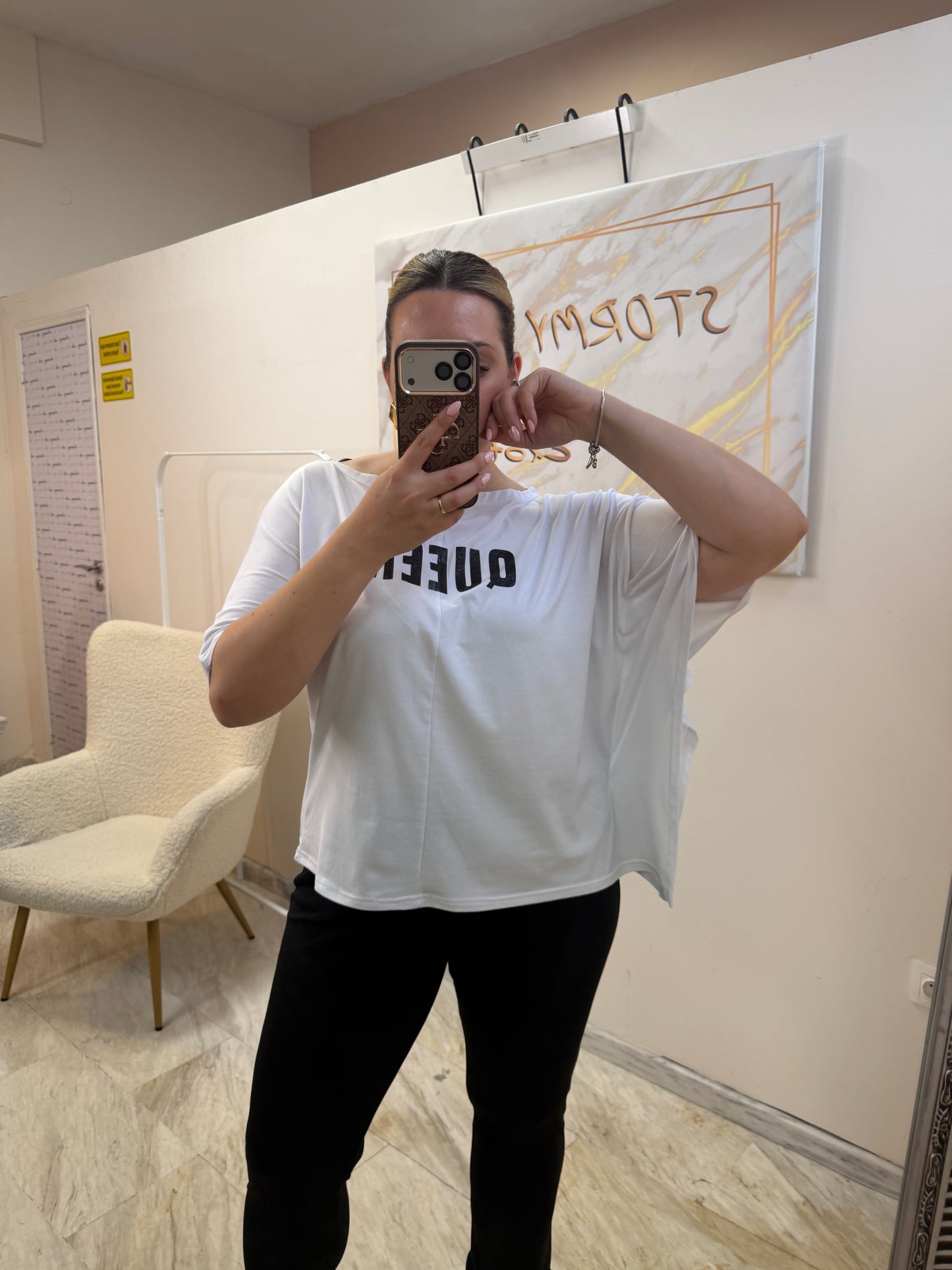 Queen T-shirt White 🇬🇷