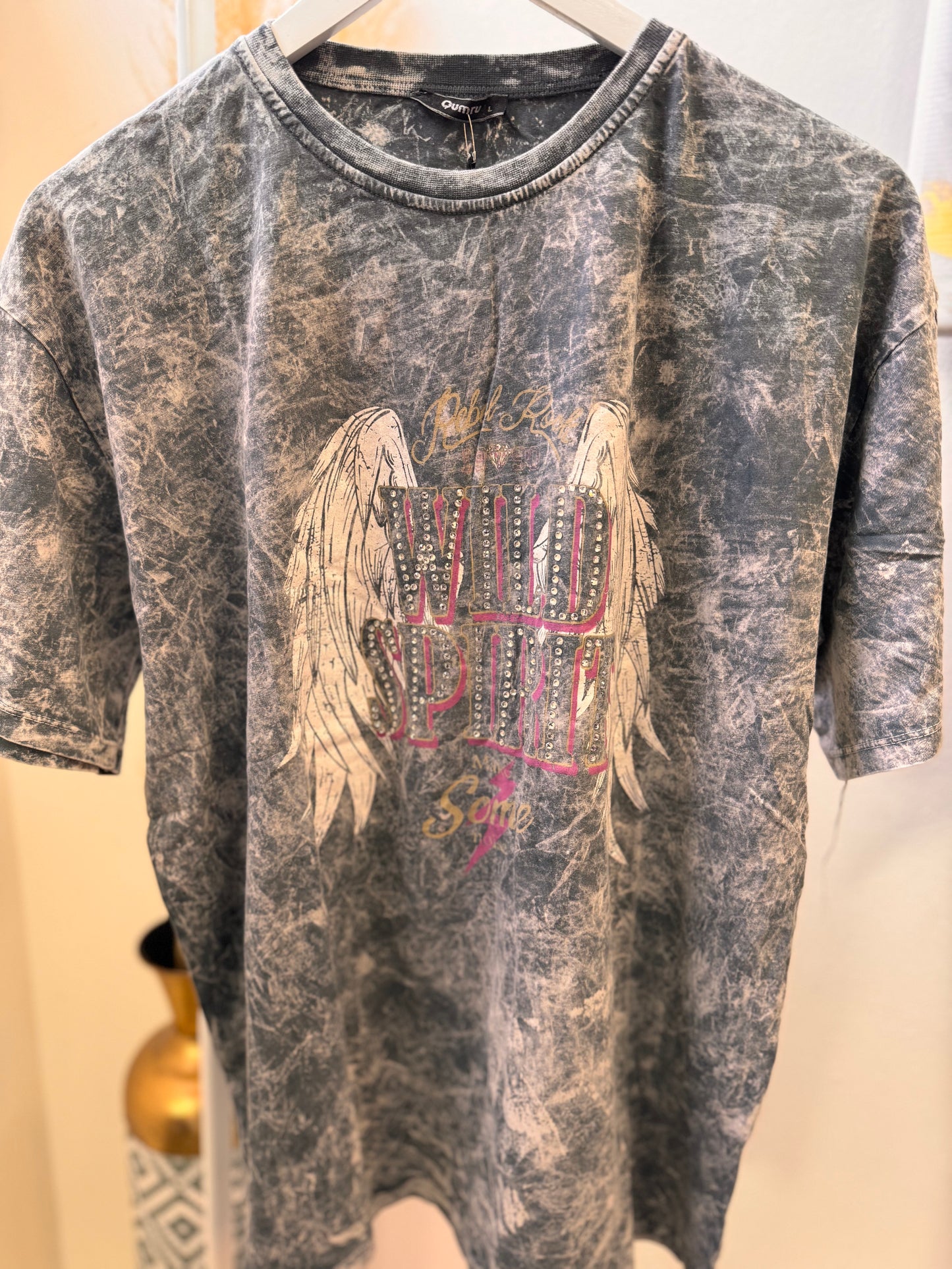 Wing T-shirt Light Grey