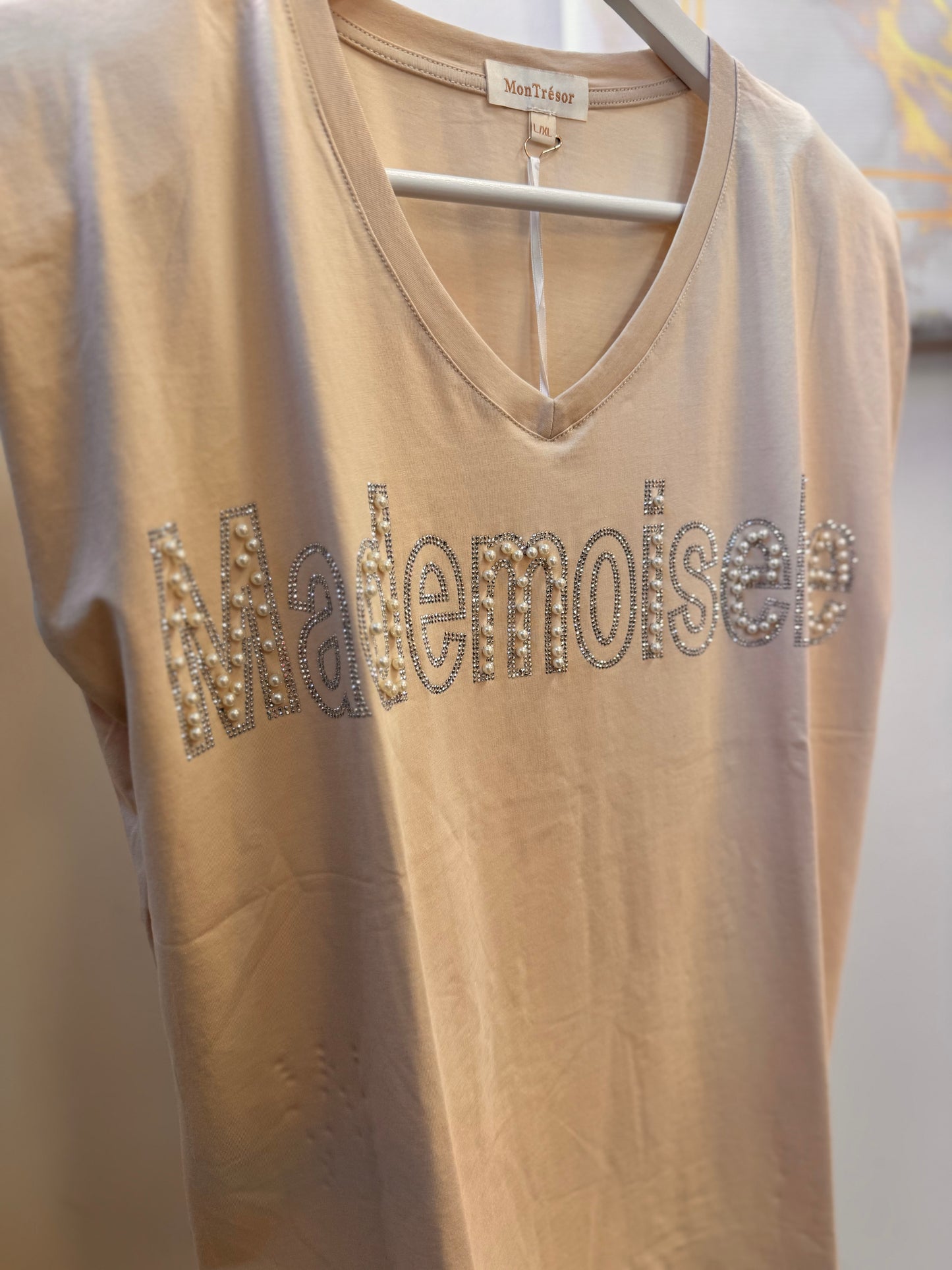 V Strass T-shirt