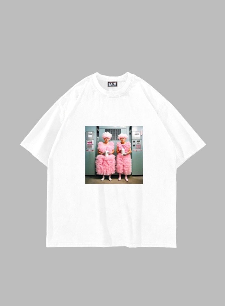 Grandma’s White Oversized T-shirt