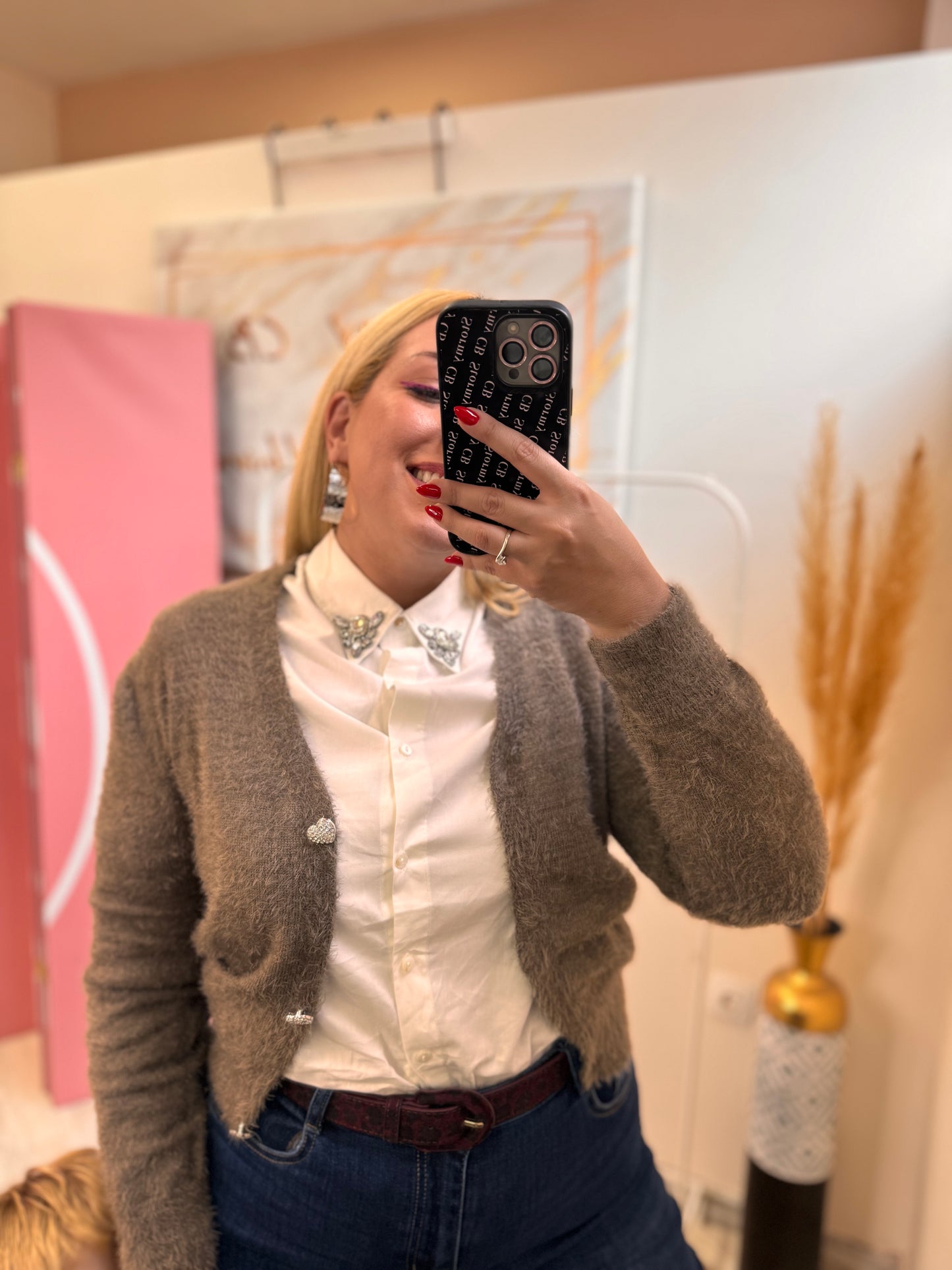 Strass Heart Jacket