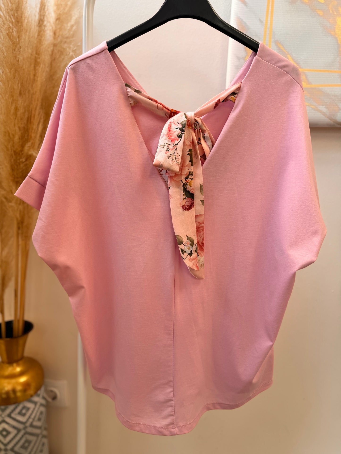 V Floral Shirt