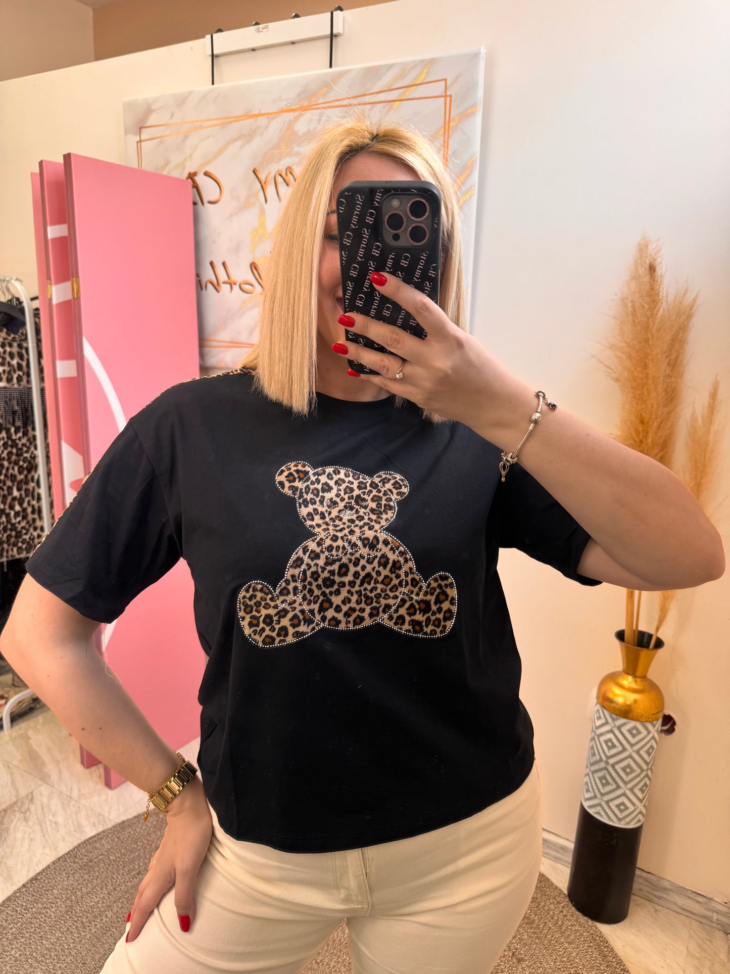 Leopard Bear T-shirt
