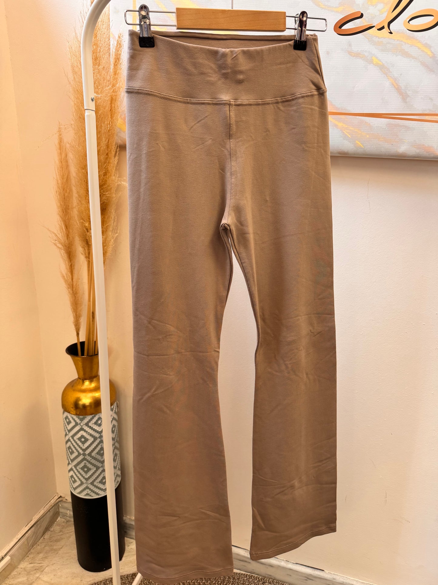 Konnie Mocha Elastic Pant