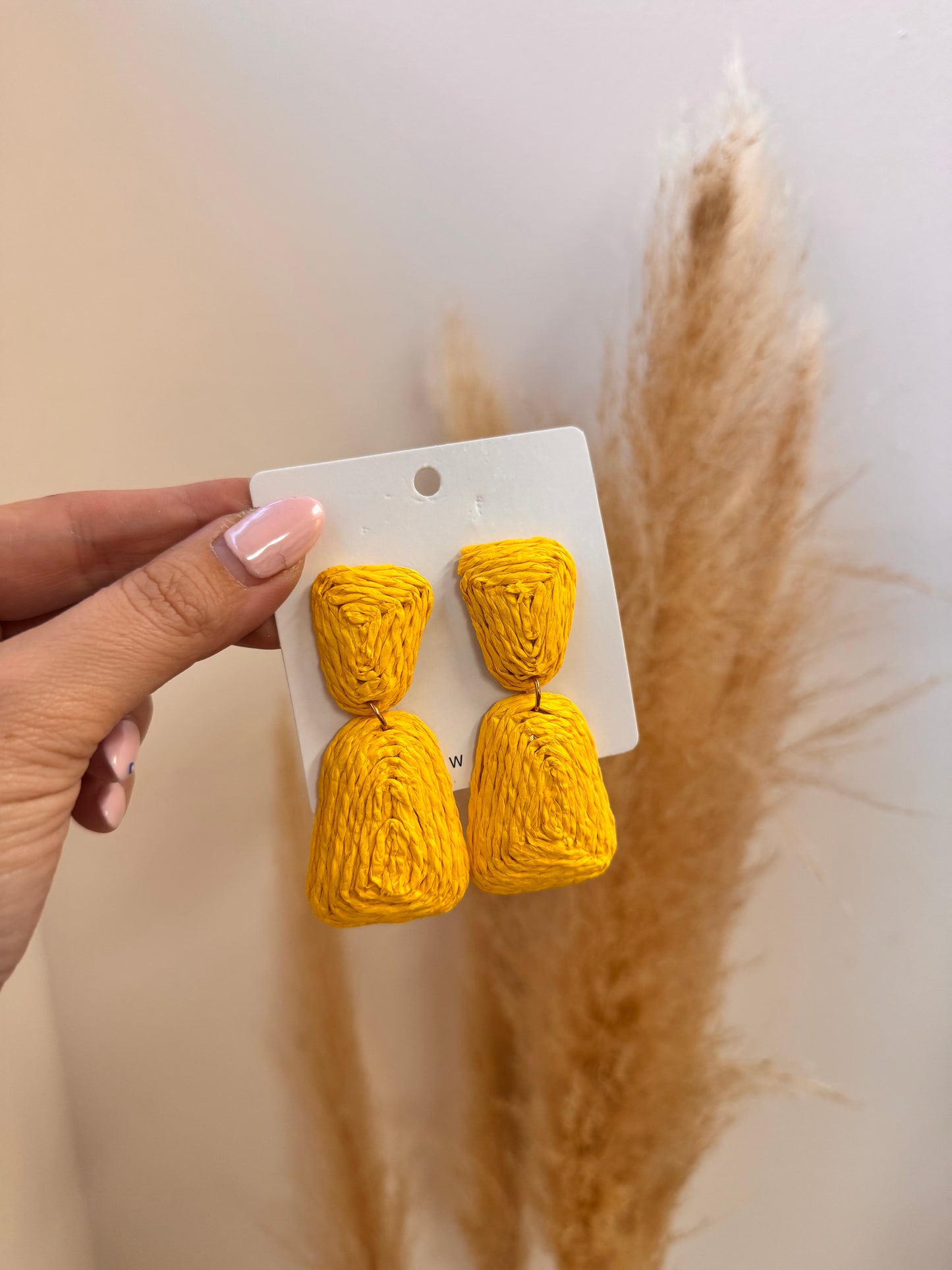 Summer Yellow Earrings