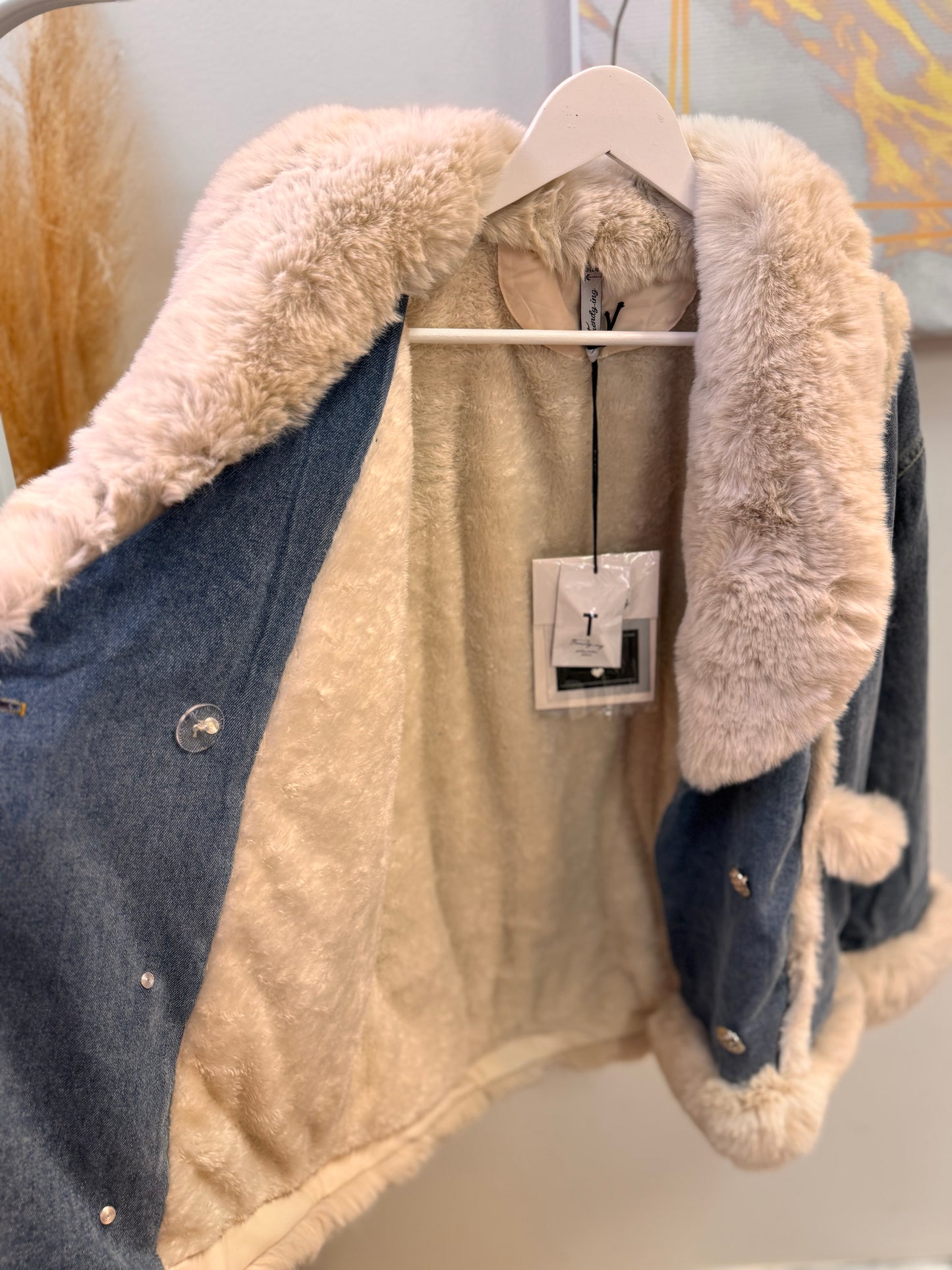 Jean Fur Jacket