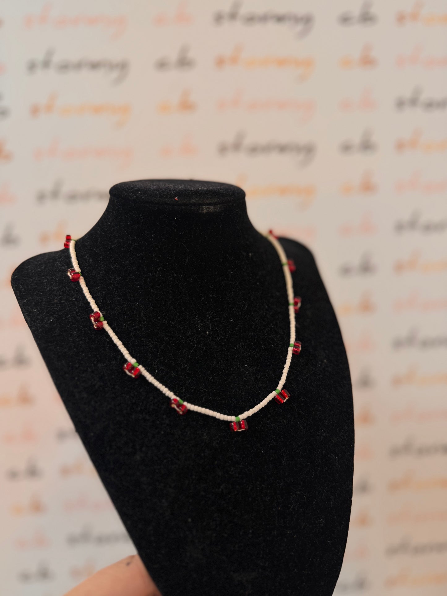 Cherry 🍒 Necklace Red